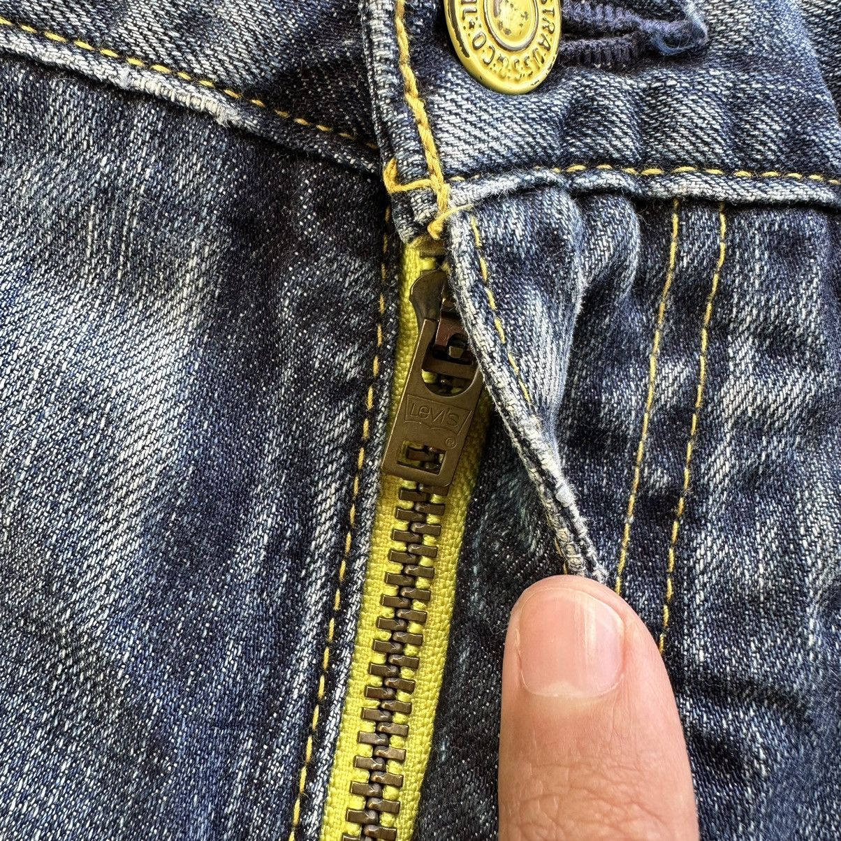 Japanese Brand Vintage Levi’s 503 Packable Distressed Faded Denim Jean Size US 36 / EU 52 - 6 Thumbnail