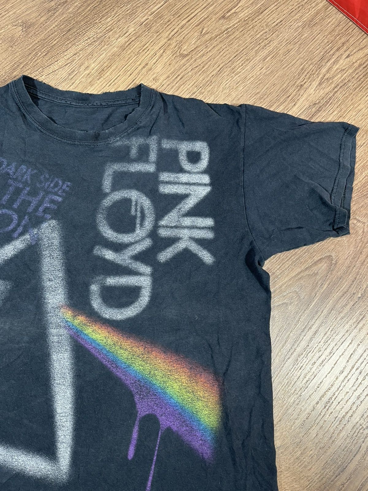 Band Tees Vintage Pink Floyd Distressed 😩 T Shirt Size US L / EU 52-54 / 3 - 3 Thumbnail