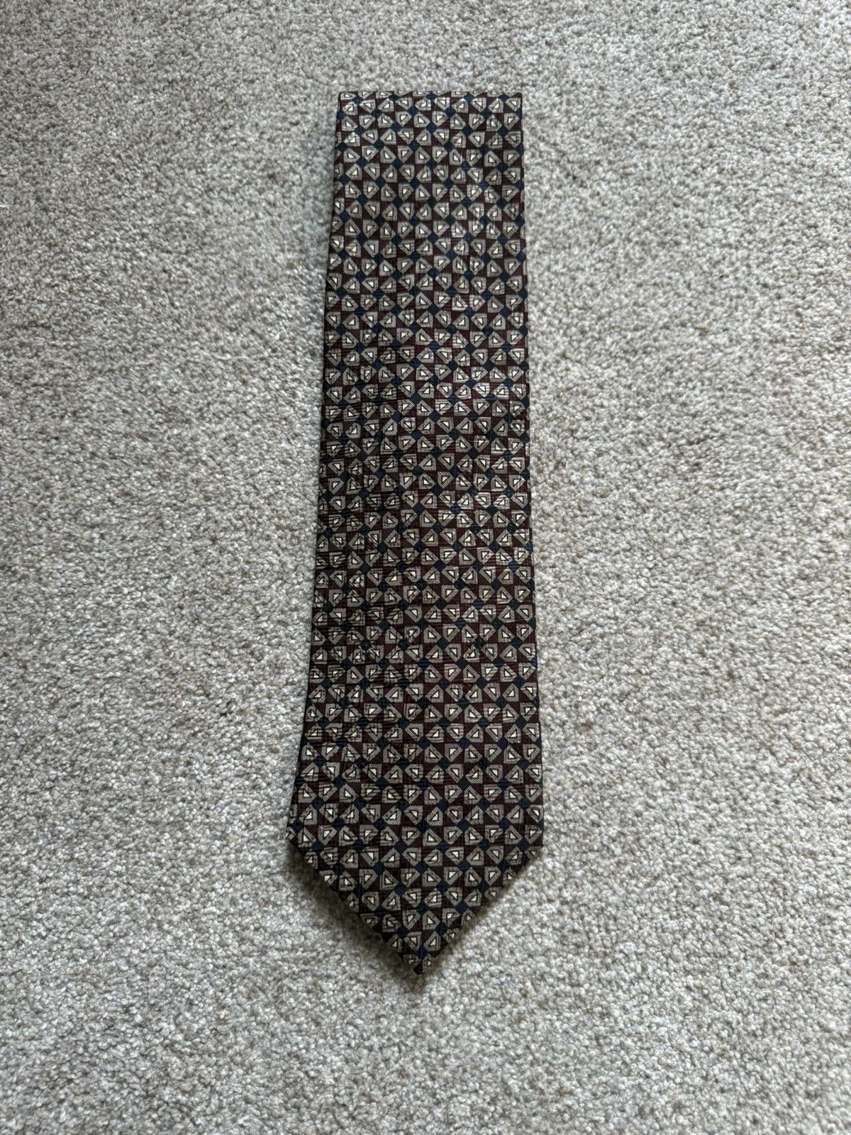 Pierre Balmain Pierre Balmain Couture Silk Necktie Size ONE SIZE - 2 Thumbnail