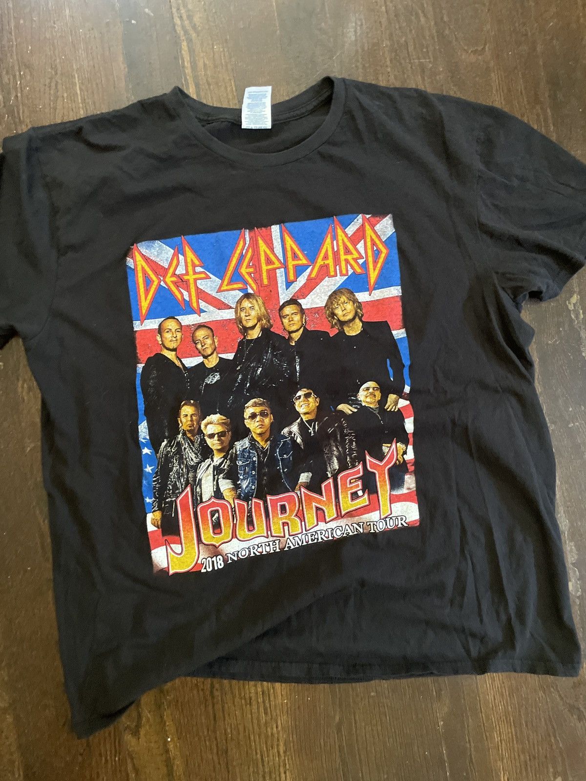 Def Leppard Journey 2018 Tour Shirt | Grailed