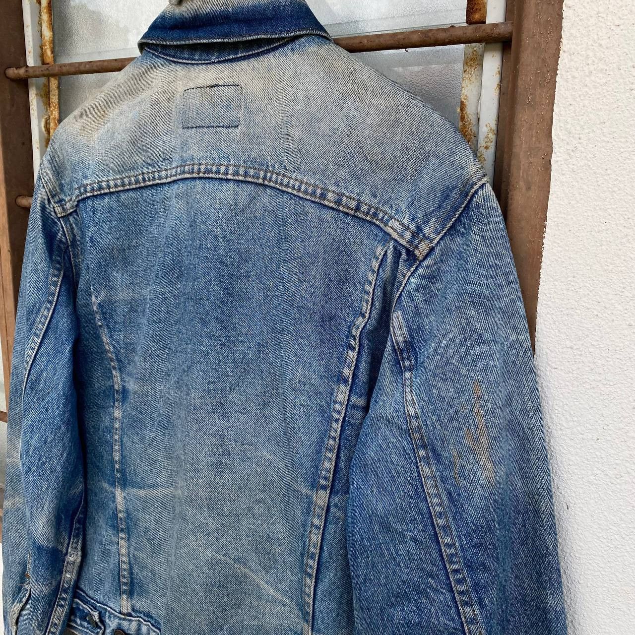Levi's CRAZY PIECES LEVIS VINTAGE HONEYCOMBS FADED DISTRESSED DENIM Size US M / EU 48-50 / 2 - 2 Thumbnail