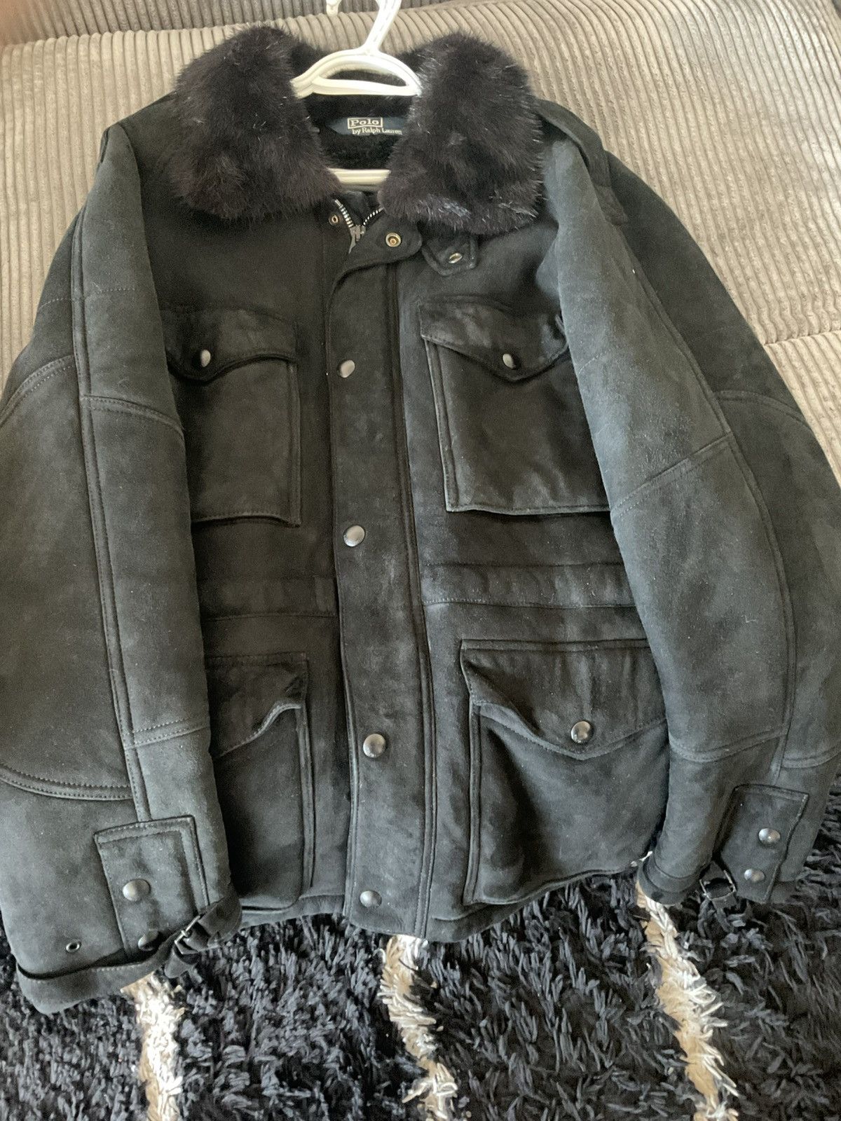 Ralph Lauren Blue Label Ralph Lauren One-of-One Shearling Jacket Custom Made Size US XXL / EU 58 / 5 - 2 Thumbnail