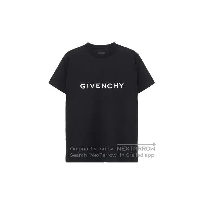 Givenchy Givenchy Archetype FW22 Logo Print Short Sleeve T-Shirt. Size US M / EU 48-50 / 2 - 1 Thumbnail