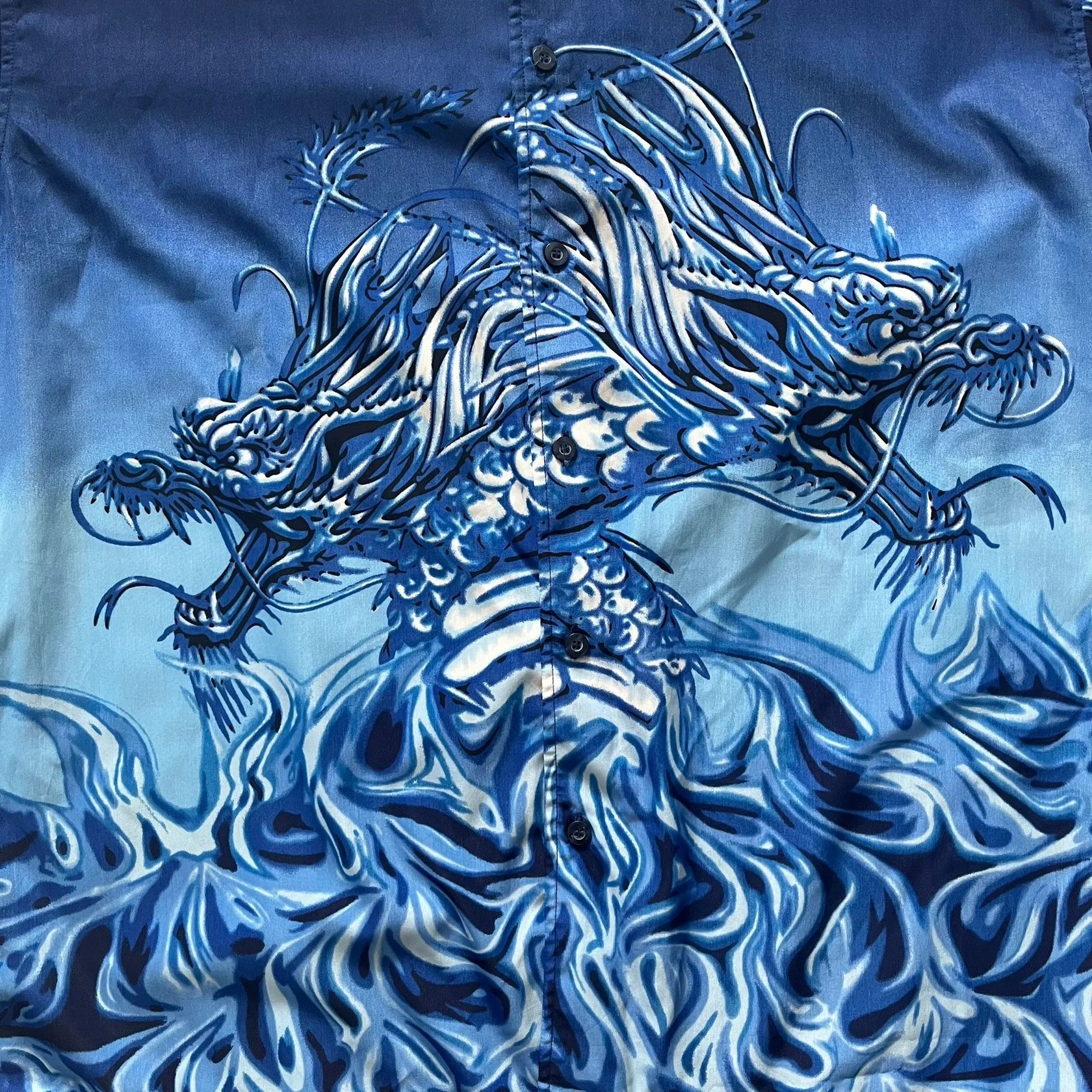 Other Blue Dragons 2000's Shirt Size US XXL / EU 58 / 5 - 2 Thumbnail