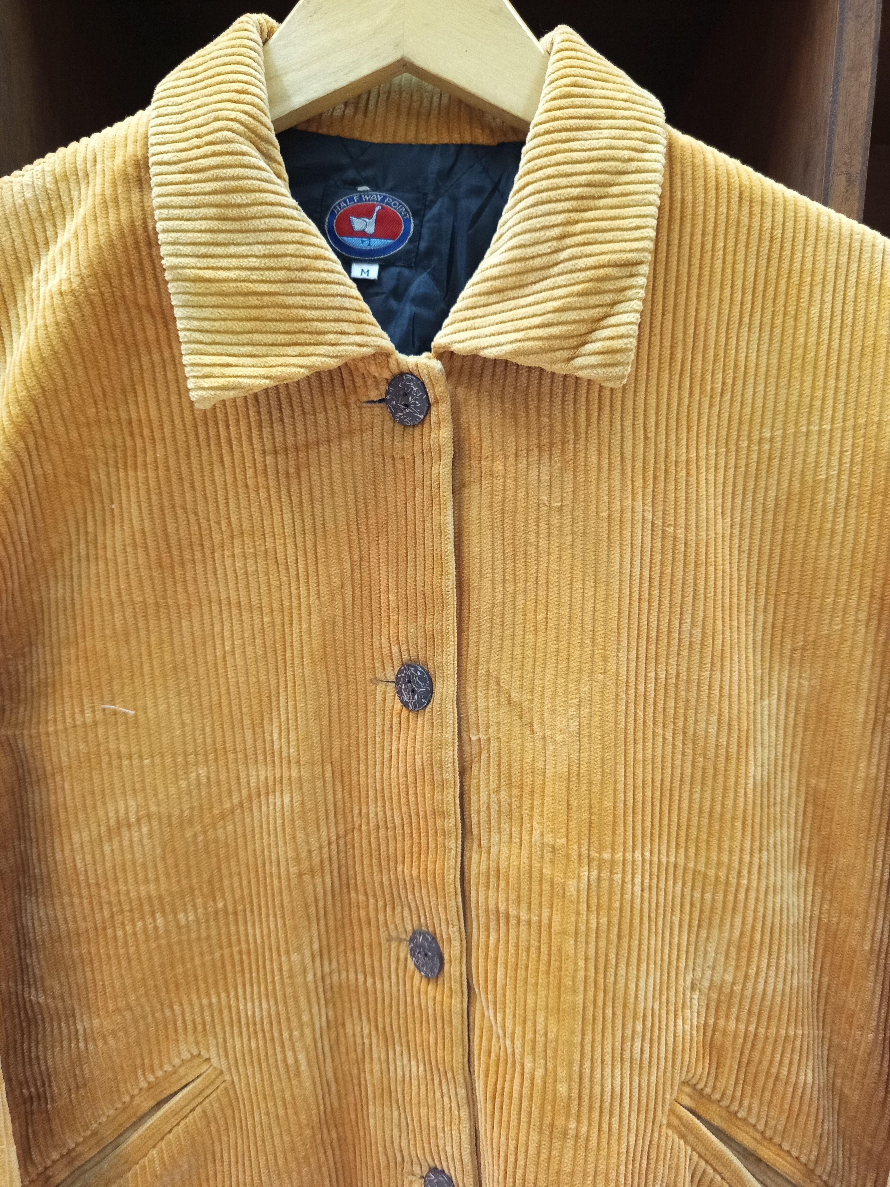 Vintage 1990s Quilted Corduroy Jacket Size M / US 6-8 / IT 42-44 - 10 Thumbnail