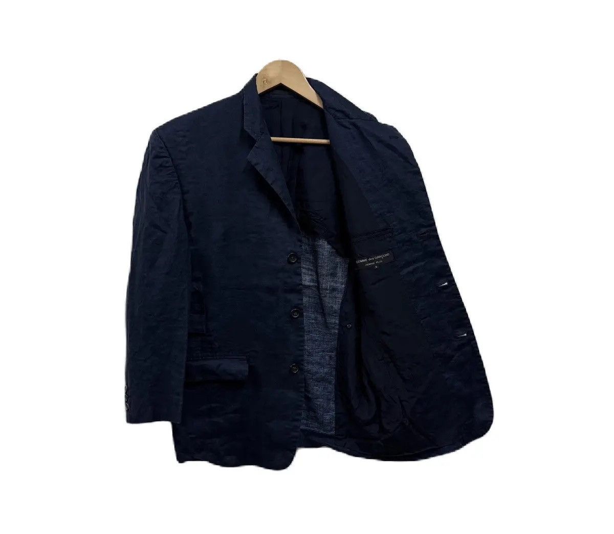 Comme des Garcons Homme Plus Comme Des Garcons Homme Plus AW88 Minimalist Blazer Size 40S - 2 Thumbnail