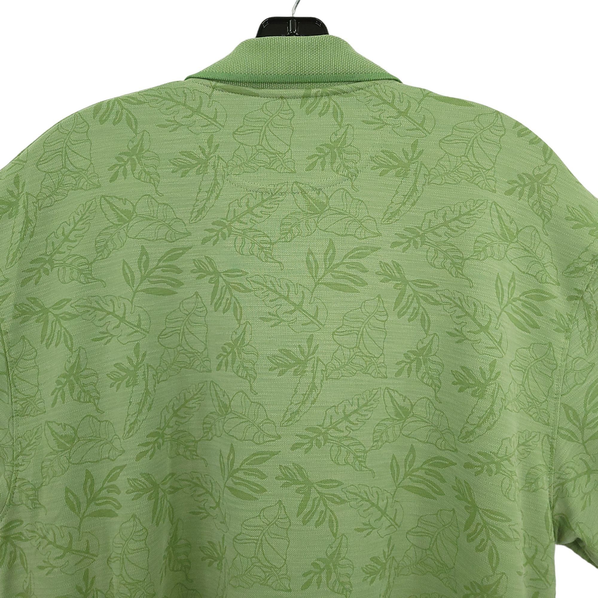 Cabelas Cabelas Polo Shirt Mens L Sage Green Floral Leaf Size US L / EU 52-54 / 3 - 7 Thumbnail