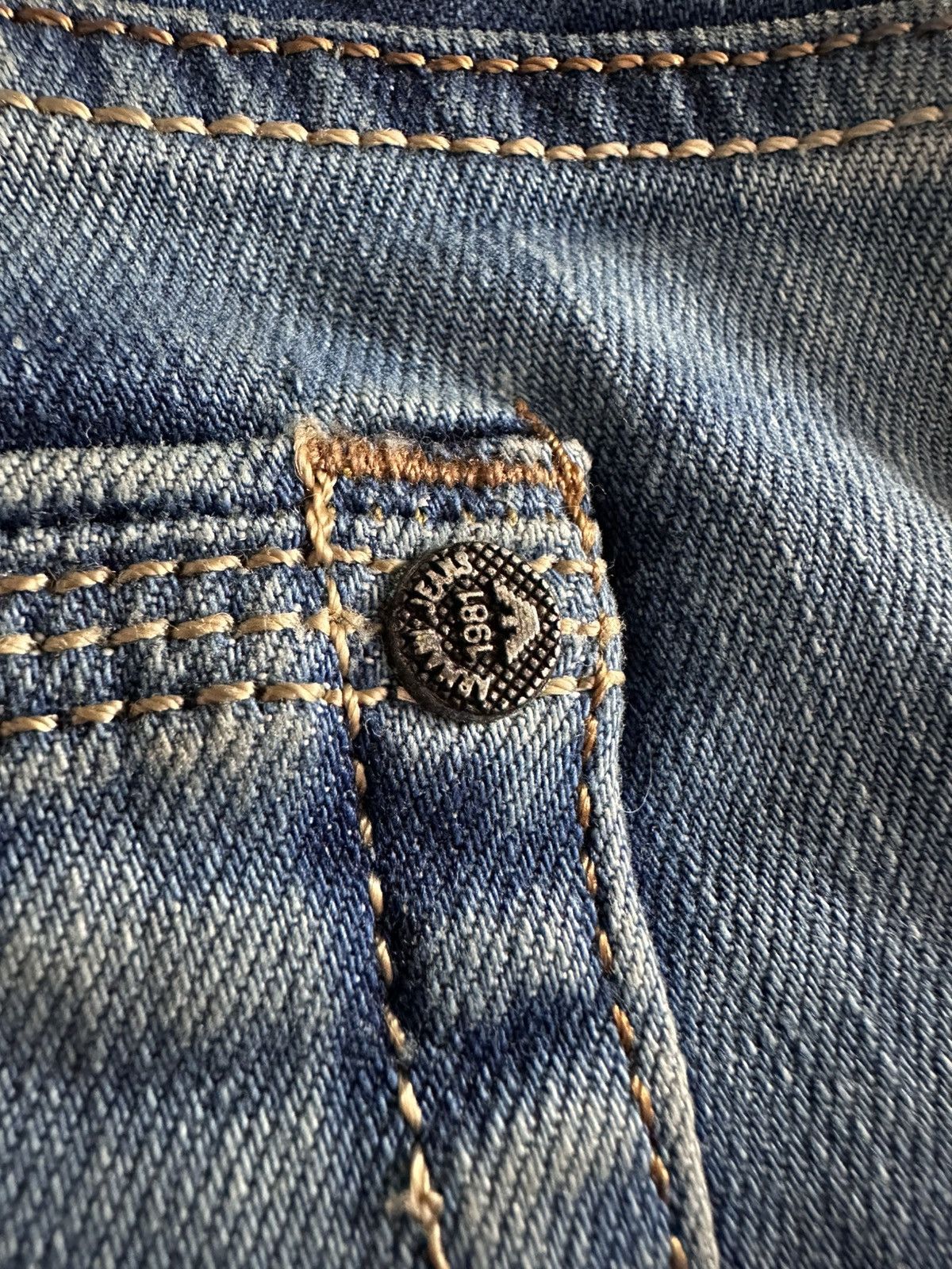 Armani Armani Vintage Denim Jeans Streetwear Rare Size US 38 / EU 54 - 5 Thumbnail