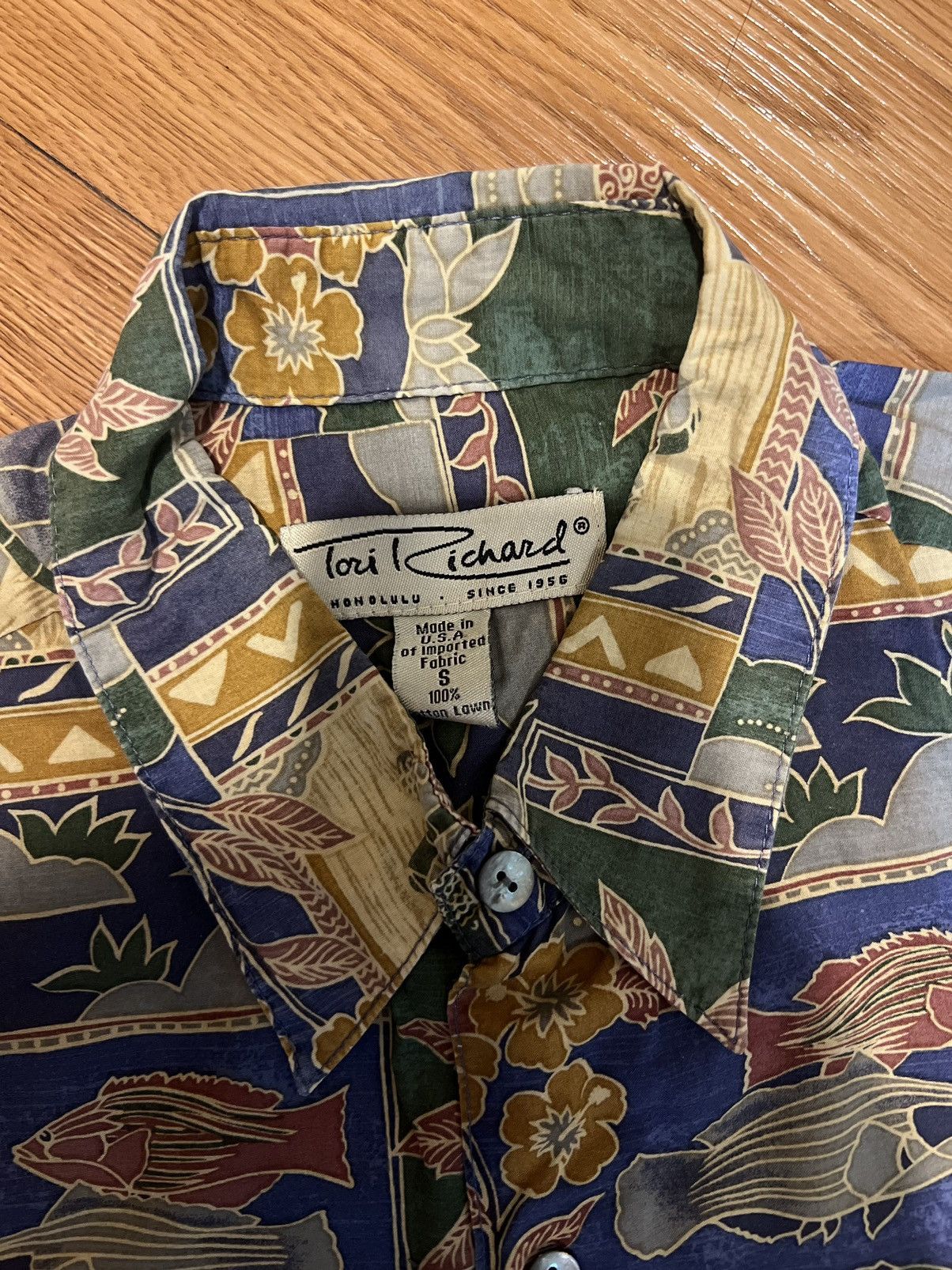 Tori Richard × Vintage Hawaii vtg Size US L / EU 52-54 / 3 - 3 Thumbnail