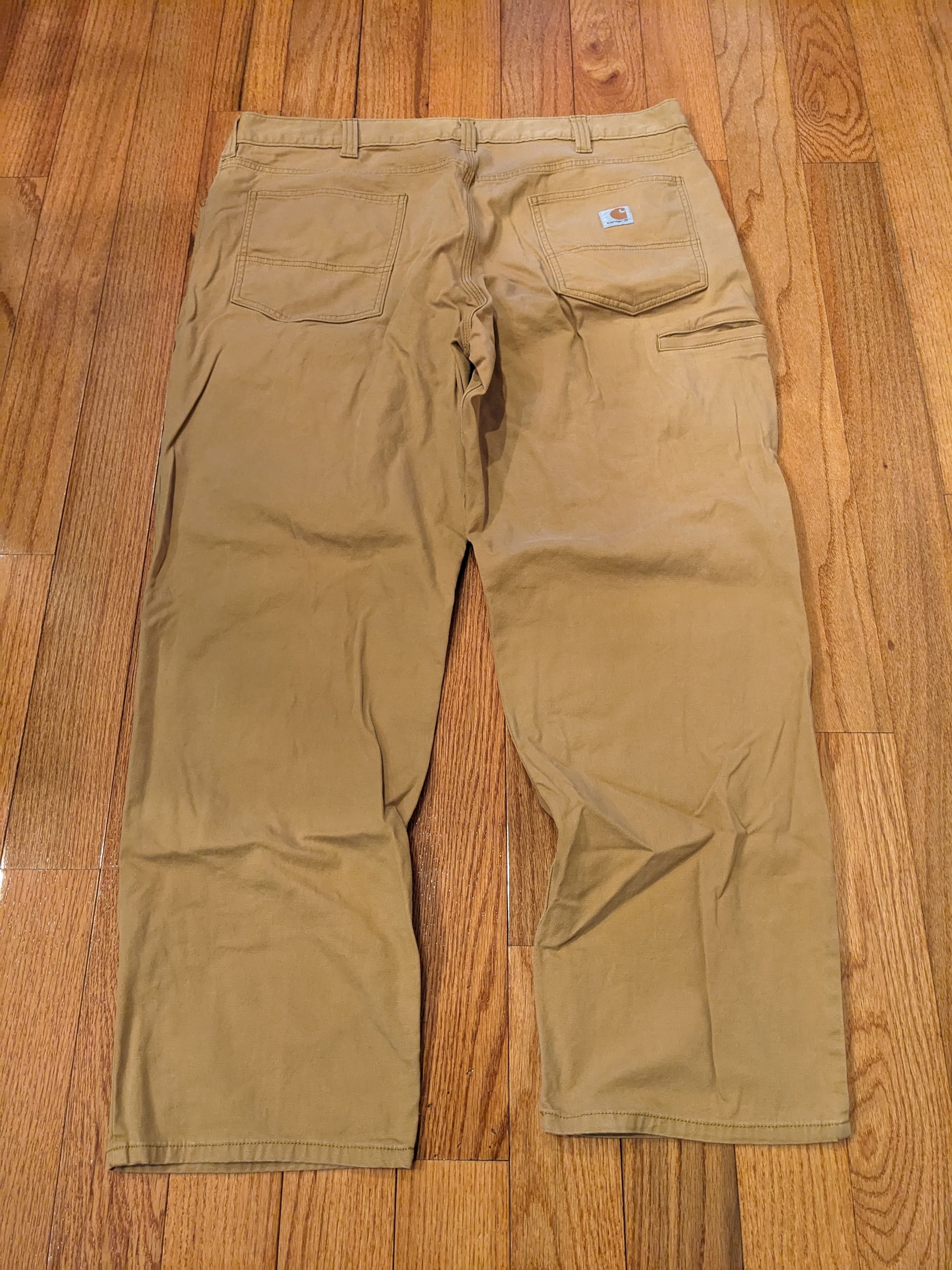 Carhartt × Vintage Vintage Y2K Carhartt 40 x 30 Relaxed Fit Tan Brown Pants Size US 40 / EU 56 - 1 Thumbnail