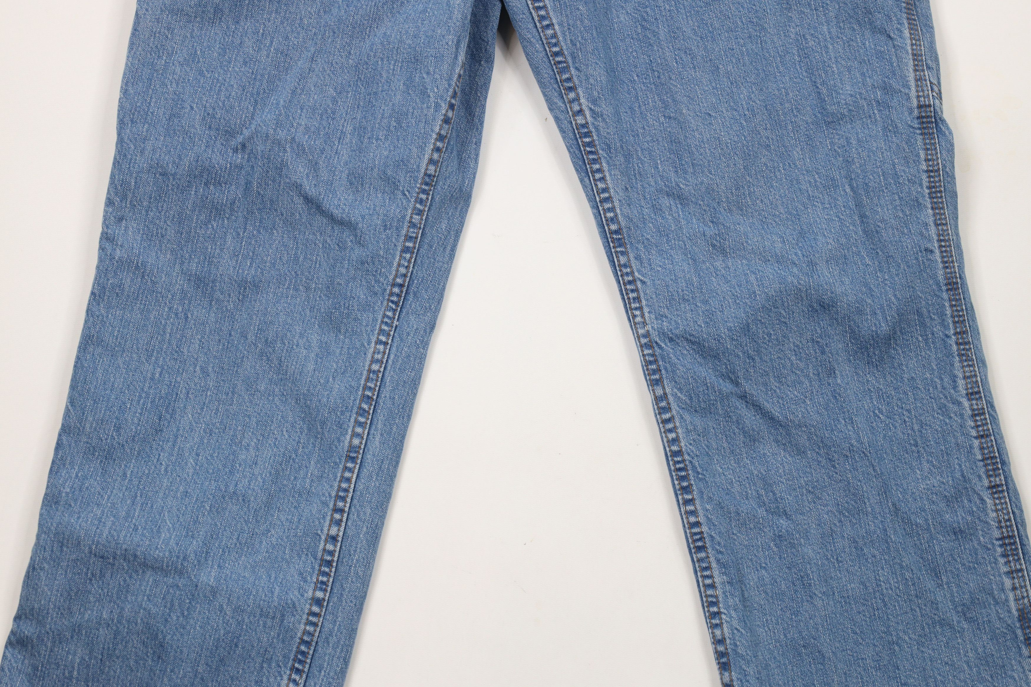 Carhartt × Vintage Vintage Y2K Carhartt Spell Relaxed Fit Dungaree Denim Jeans Size US 33 - 3 Thumbnail