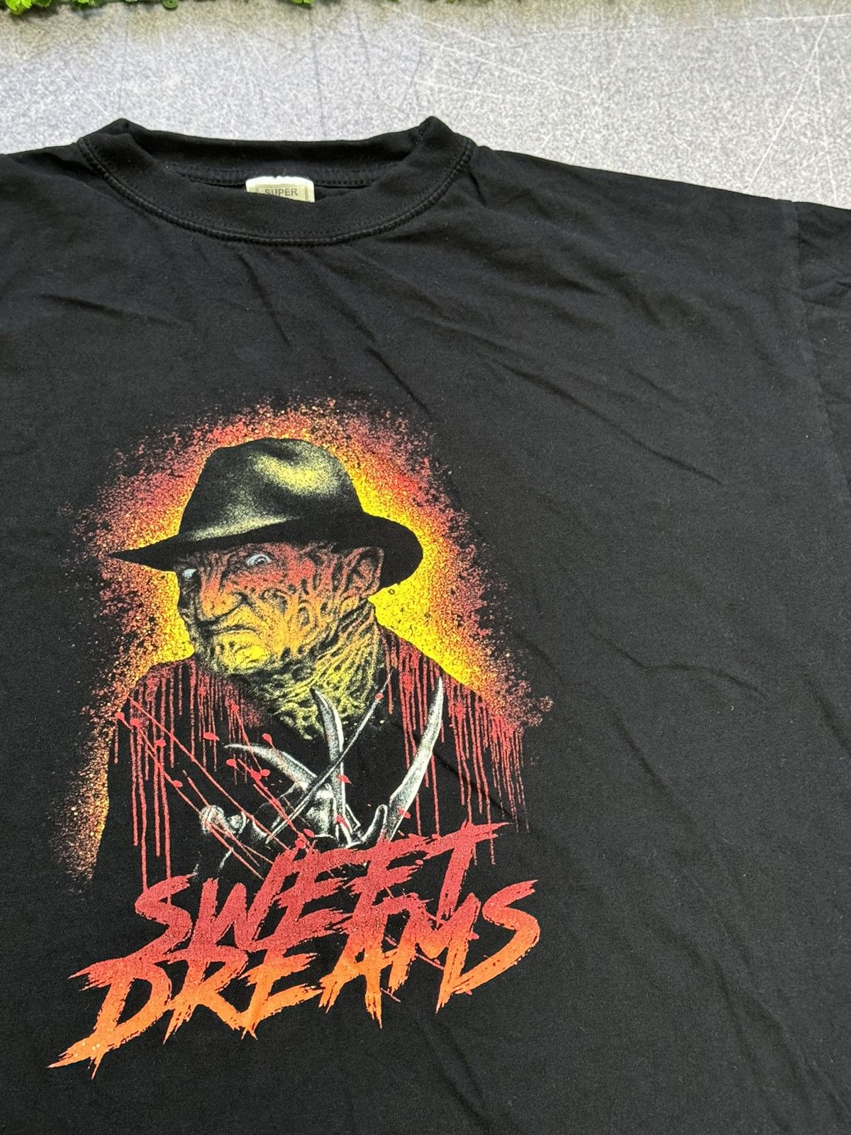 Band Tees × Expert Horror Vintage 2000s Freddy Krueger Nightmare HORROR T Shirt Size US XL / EU 56 / 4 - 7 Thumbnail