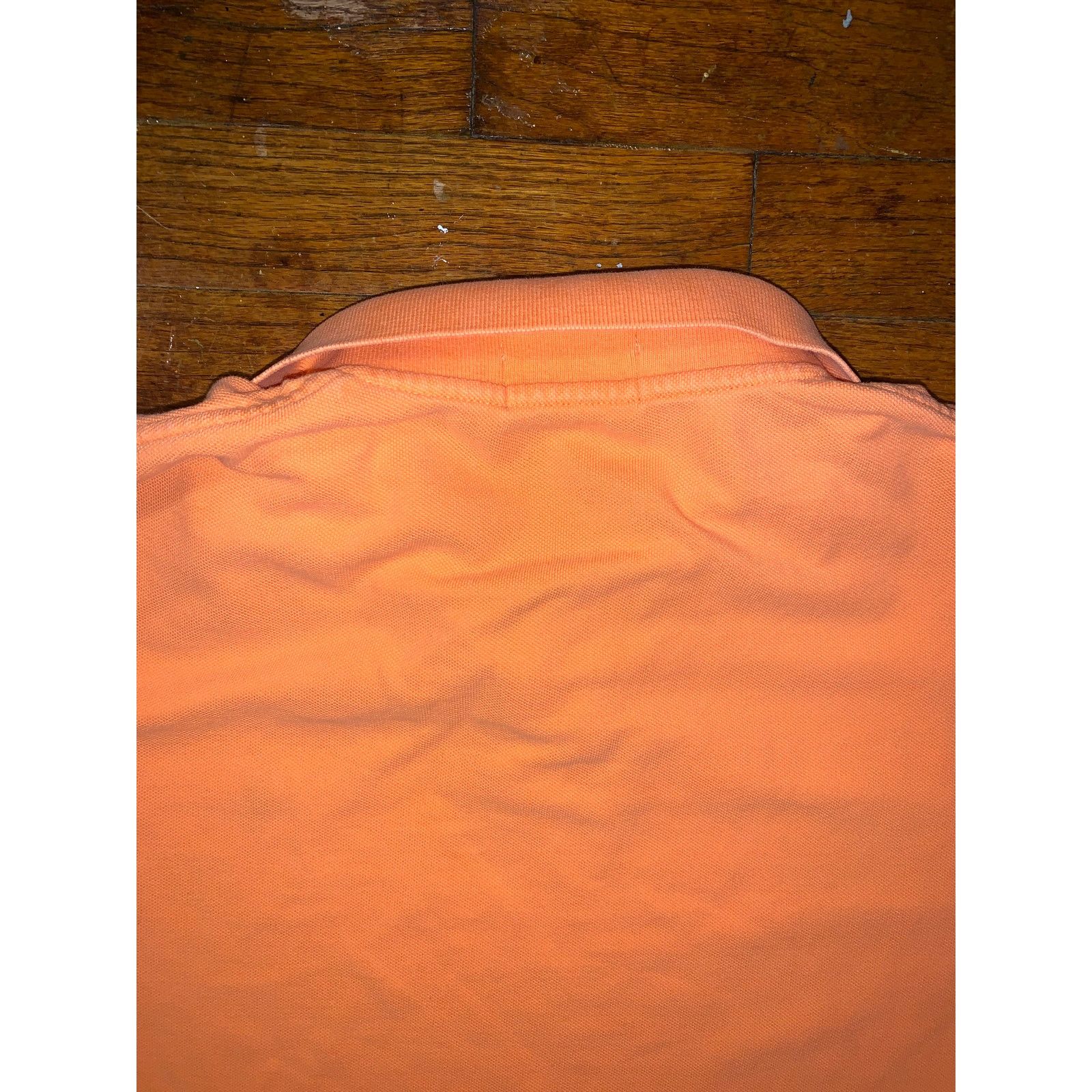 Polo Ralph Lauren Polo Ralph Lauren Men's L Orange Mesh Polo Shirt ShortSleeve Size US L / EU 52-54 / 3 - 8 Thumbnail