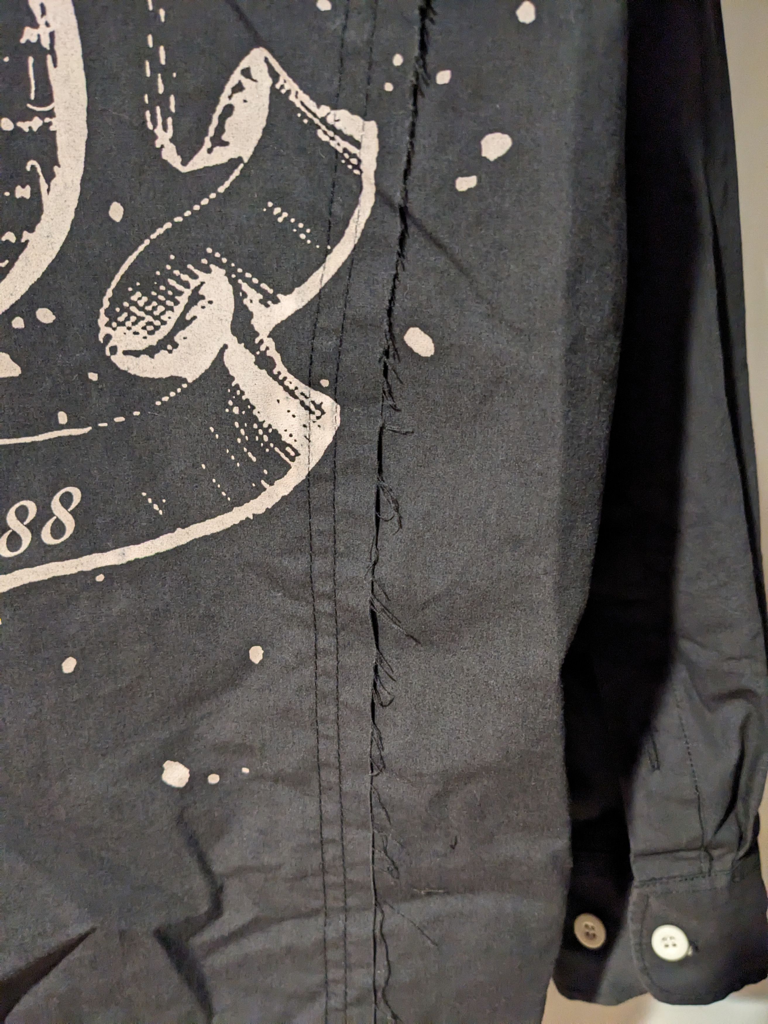 Affliction × Vintage Vintage Y2K Royal Army Affliction Inspired Button Up Shirt Size US XXL / EU 58 / 5 - 11 Thumbnail