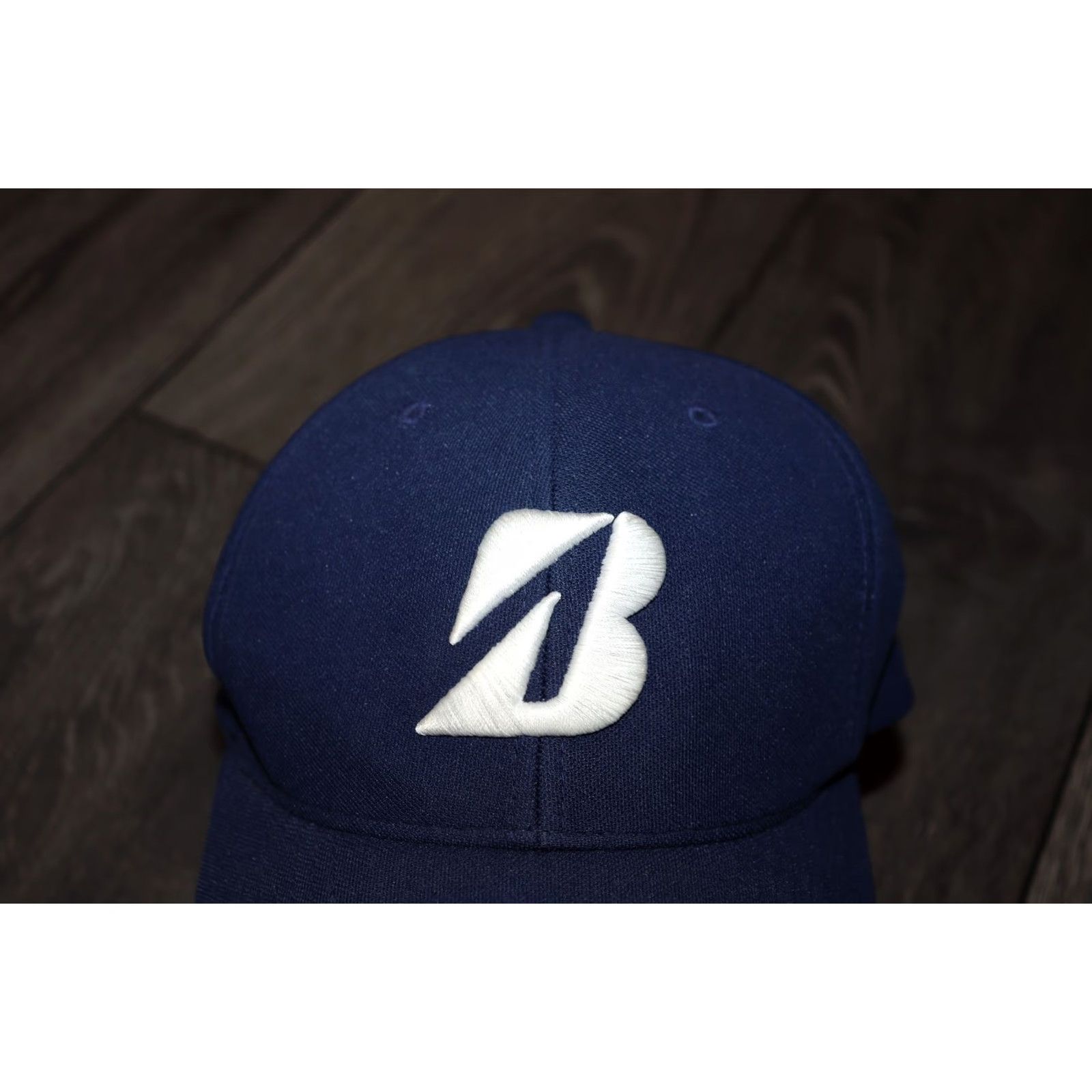 Vintage Bridgestone Golf Blue Baseball Cap Hat Stretch Lightweight 3D Logo One Size Men Size ONE SIZE - 3 Thumbnail