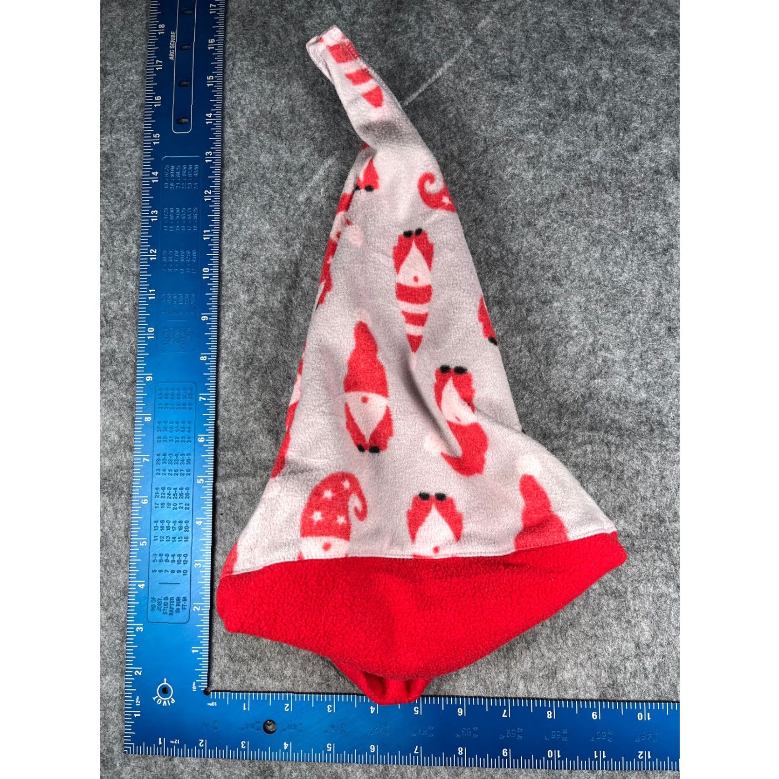 Vintage Kensie Santa Claus Hat Beanie Adult One Size Gray Red Knit Polyester Blend Mens Holiday Christmas Autumn Winter Hats Size ONE SIZE - 6 Thumbnail
