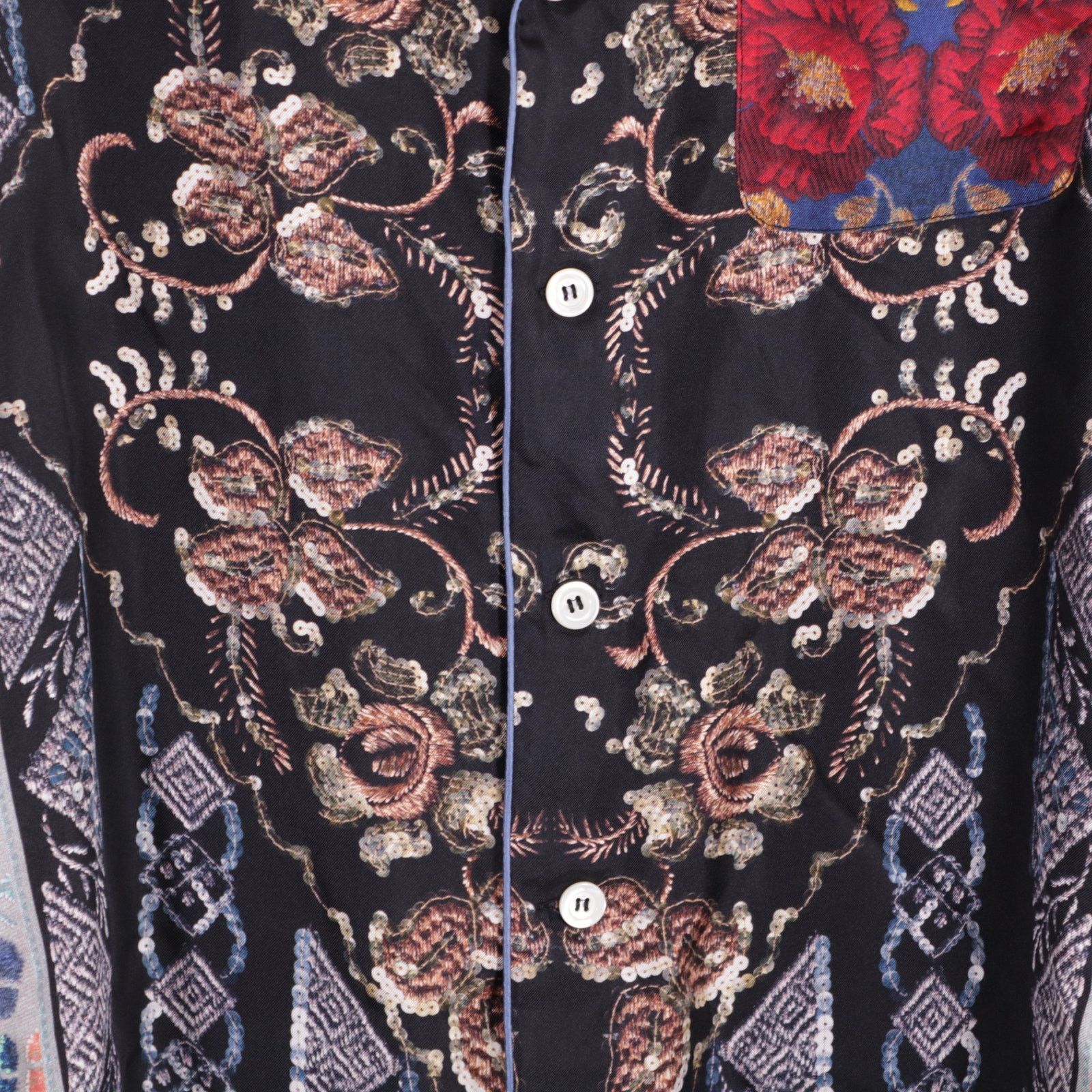 Pierre-Louis Mascia Pierre Louis Mascia Silk Aloe Shirt S Brand New Size US S / EU 44-46 / 1 - 3 Thumbnail