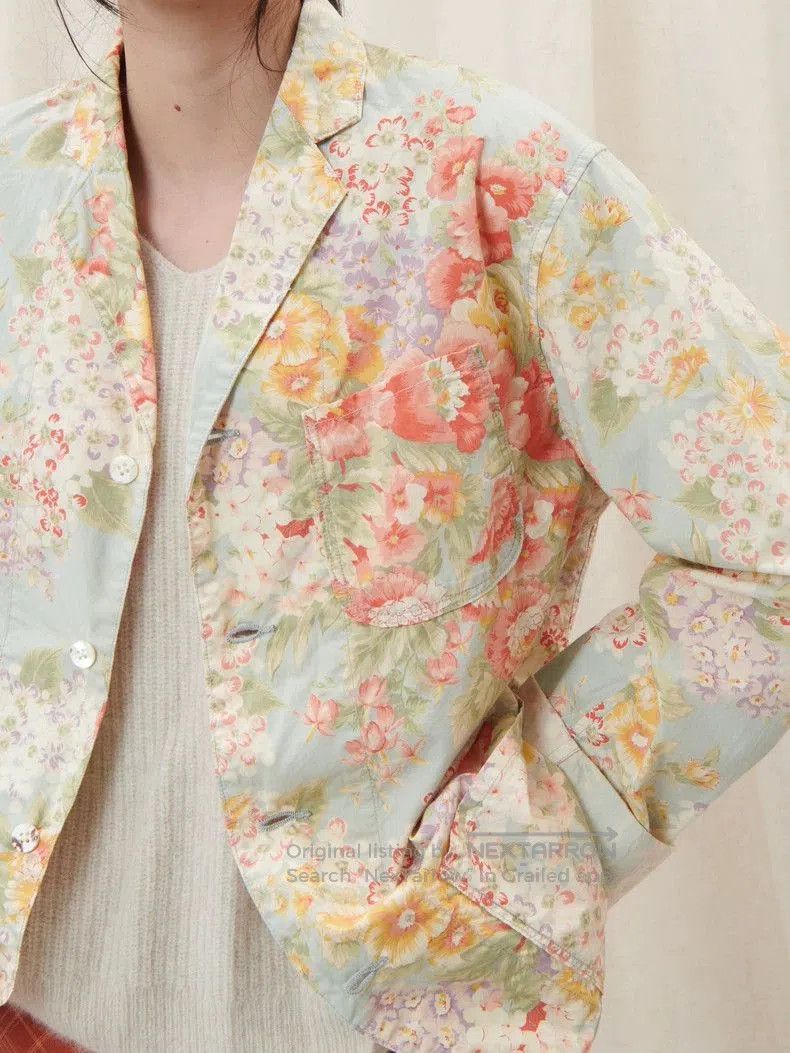 Kapital Kapital oil painting floral print suit . Size US L / EU 52-54 / 3 - 1 Thumbnail