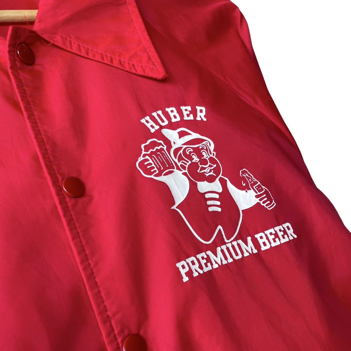 Velva Sheen Huber Beer USA Vintage 1970s Velva Sheen Promo Coach Jacket Size US M / EU 48-50 / 2 - 5 Thumbnail