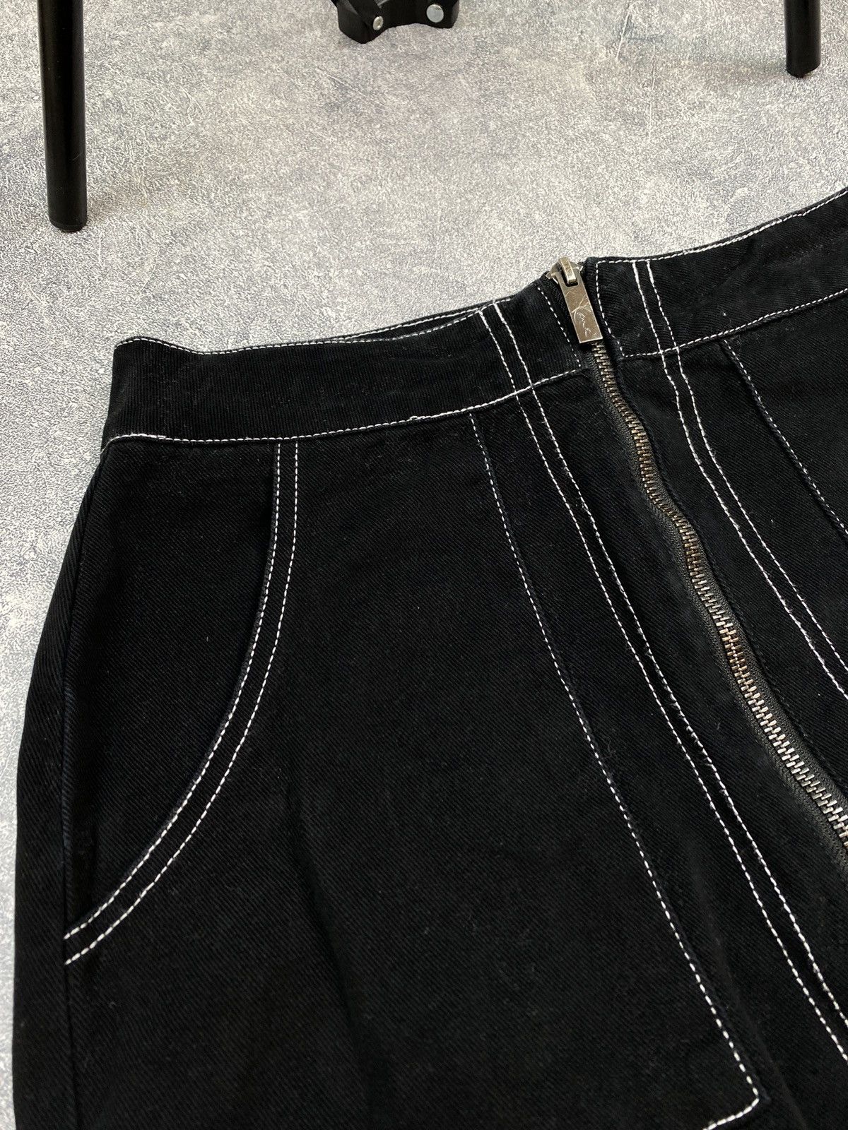 Karl Kani × Vintage Karl Kani Mini Skirt Size 30" / US 8 / IT 44 - 4 Thumbnail