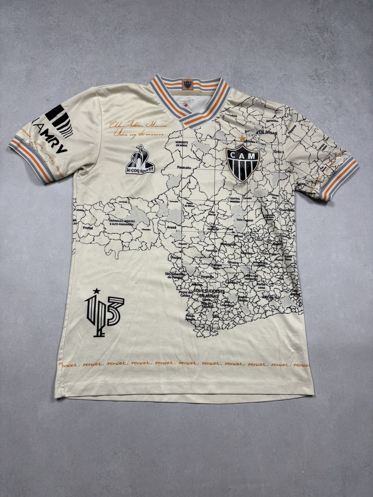 Le Coq Sportif Atlético Mineiro 2021 Le Coq Sportif Soccer Jersey Football Size US M / EU 48-50 / 2 - 1 Thumbnail
