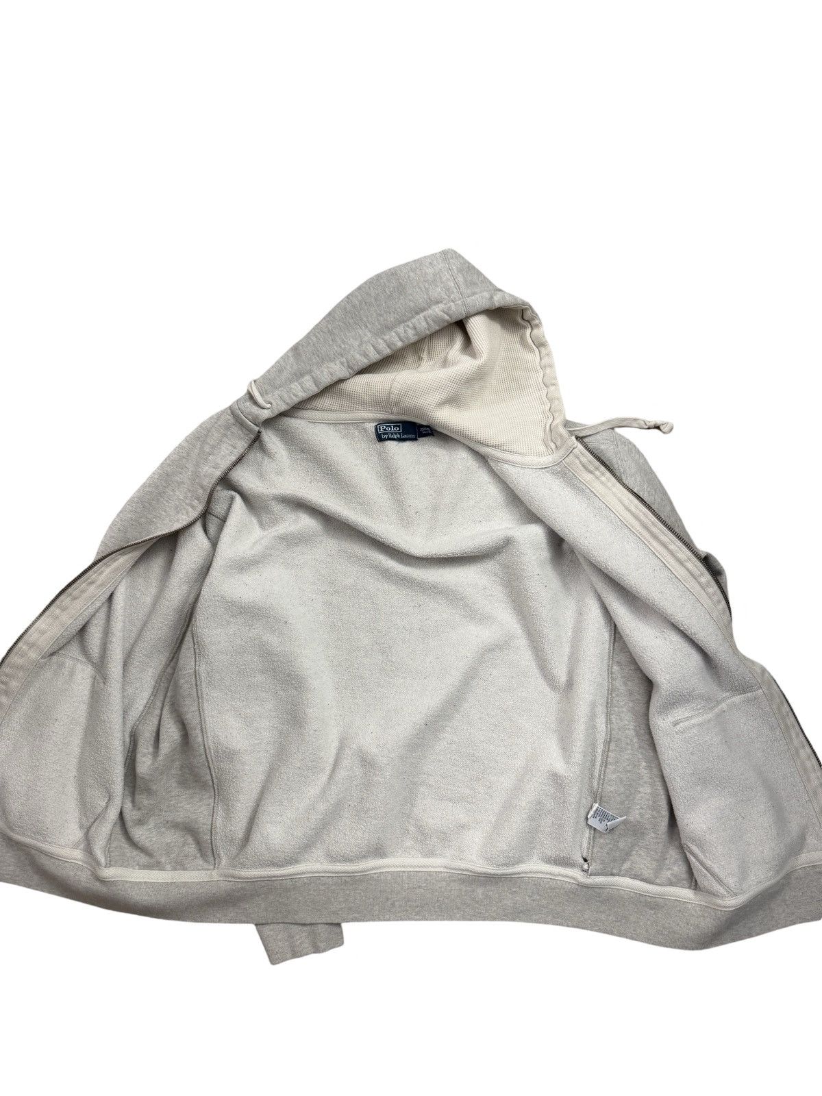 Polo Ralph Lauren 🔥Vintage Polo Ralph Lauren Hoodie Jaclet Grey/RRL Vibe Size US XL / EU 56 / 4 - 13 Thumbnail