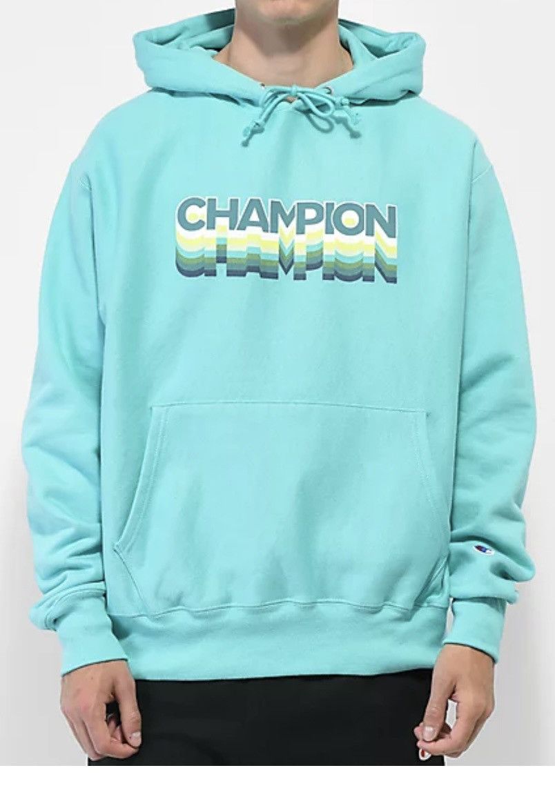 Champion Champion Reverse Weave Hoodie Portal Teal Men’s Small - Mint Size US S / EU 44-46 / 1 - 1 Thumbnail