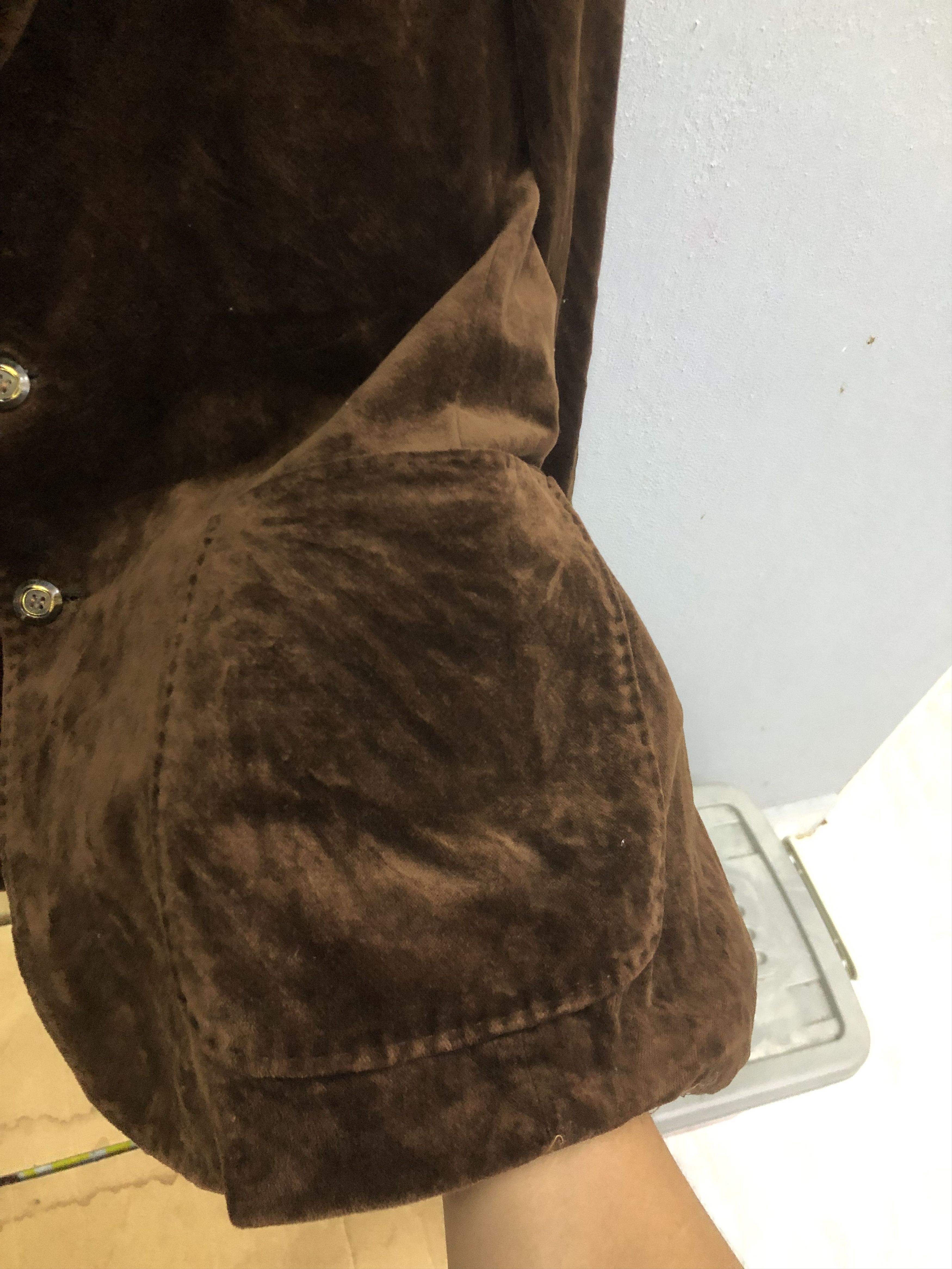 Japanese Brand ELCID Japan Niedieck German Velvet Jacket Size 40S - 5 Thumbnail