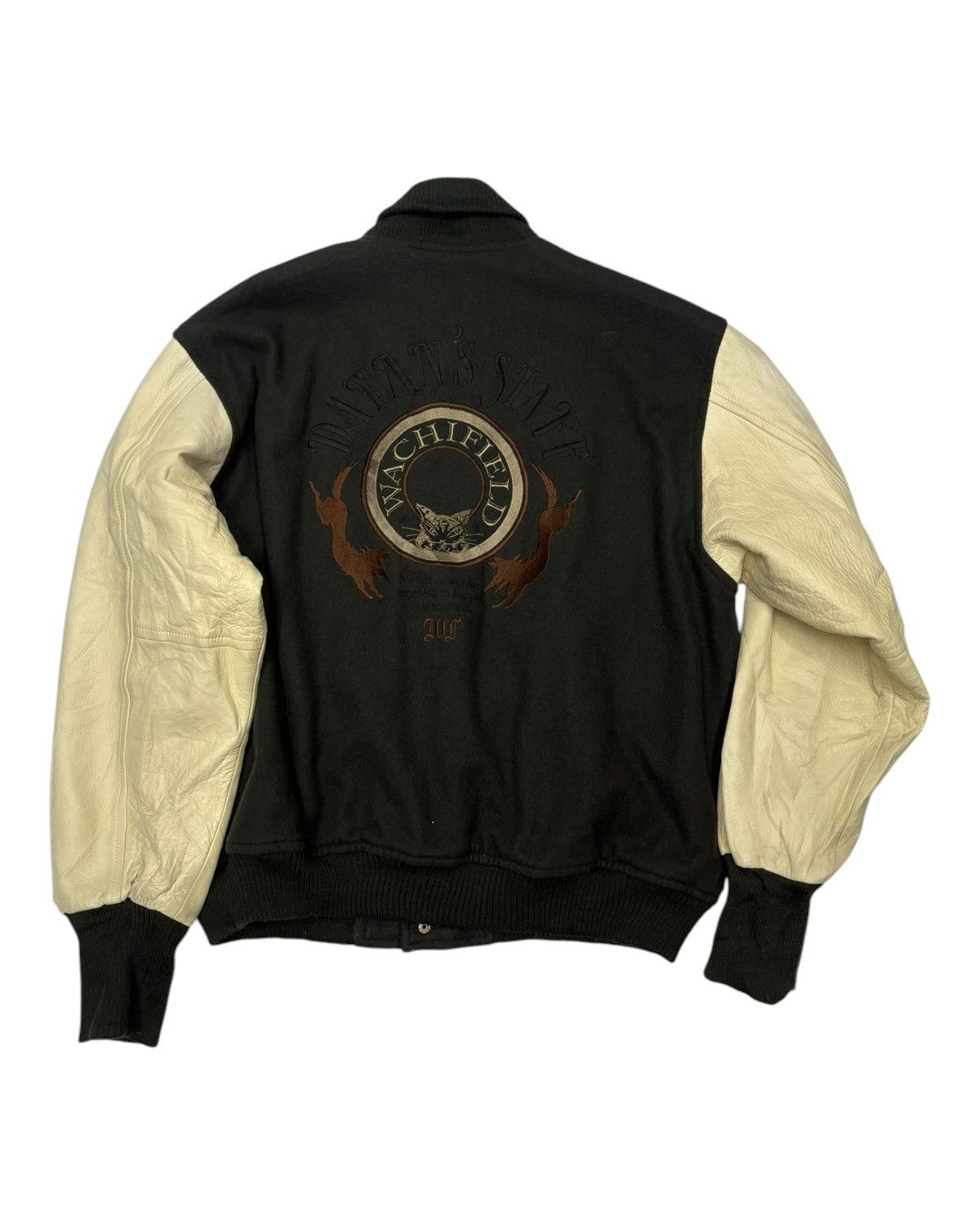 Japanese Brand 🔥VINTAGE WACHIFIELD DAYAN’S STAFF WOOL VARSITY JACKET Size US L / EU 52-54 / 3 - 2 Thumbnail