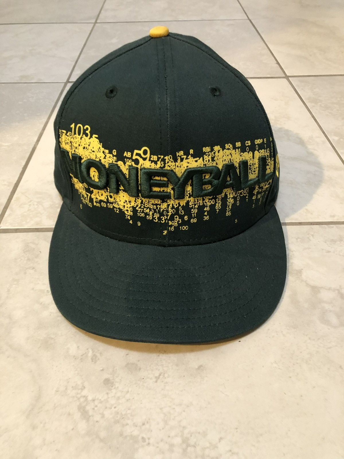 Other Rare sample Moneyball cast and crew Brad Pitt movie hat Size ONE SIZE - 1 Thumbnail