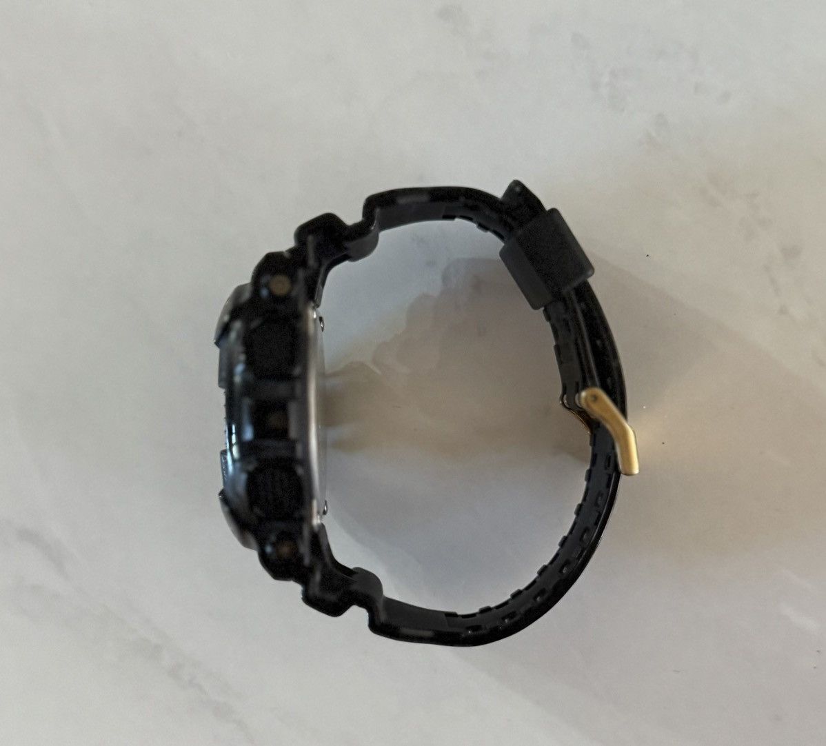 G Shock Men's Analog Digital Black Resin Strap Watch Size 38 - 2 Thumbnail