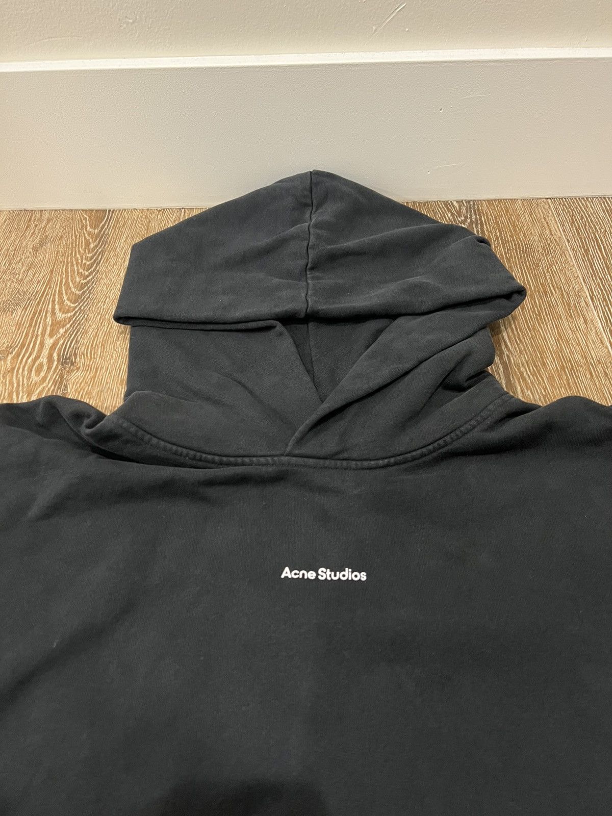 Acne Studios Acne Studios Logo Printed Long-Sleeved Hoodie Size US M / EU 48-50 / 2 - 4 Thumbnail