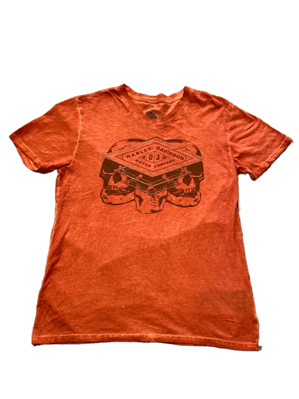 Harley Davidson Vintage Harley Davidson Big Y2K Logo Short Sleeve T-Shirt Size US M / EU 48-50 / 2 - 1 Thumbnail