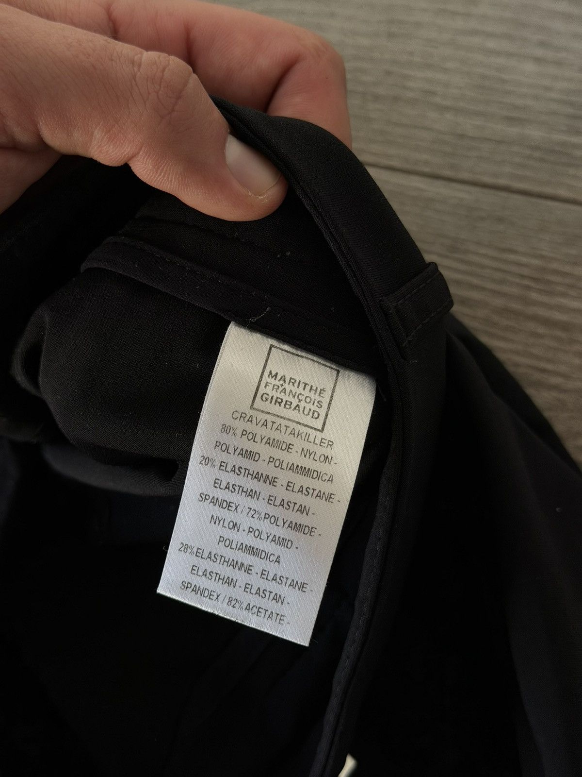 Marithe + Francois Girbaud Marithe + Francois Girbaud Casual Luxury Black Pants Size US 32 / EU 48 - 16 Thumbnail