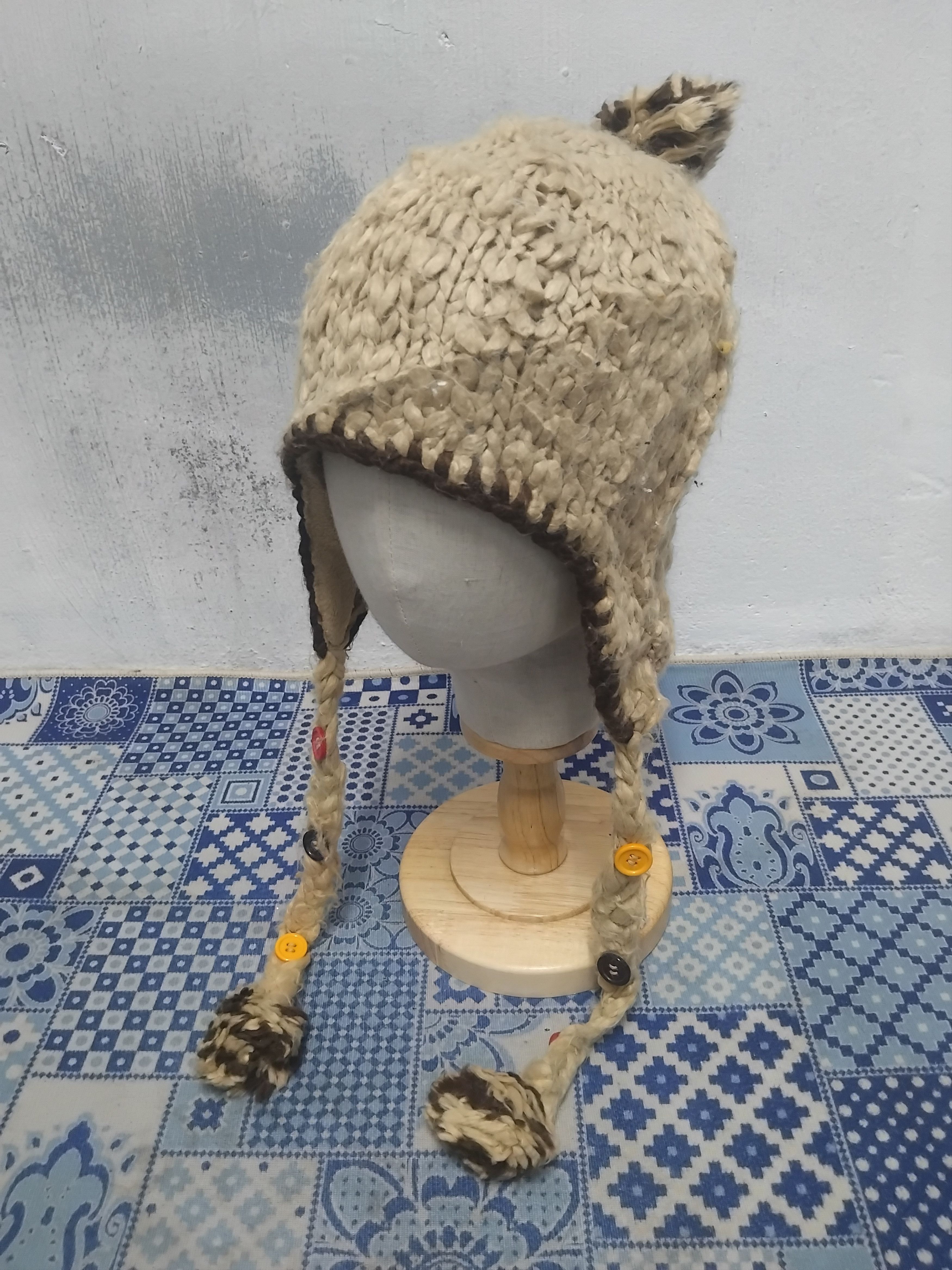 PPFM 2oz Japanese brand unique beanie Size ONE SIZE - 5 Thumbnail