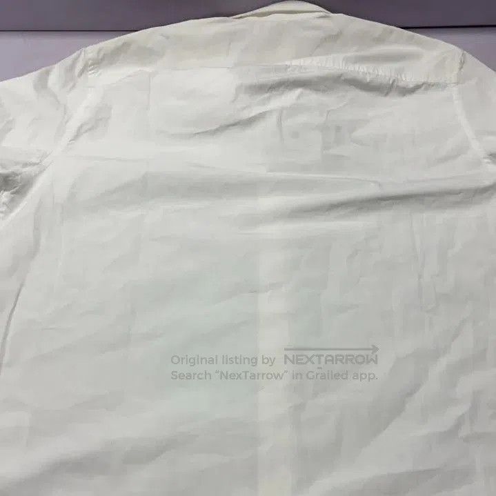 Givenchy Givenchy Men's White Square Collar Long-Sleeve Shirt. Size US S / EU 44-46 / 1 - 7 Thumbnail