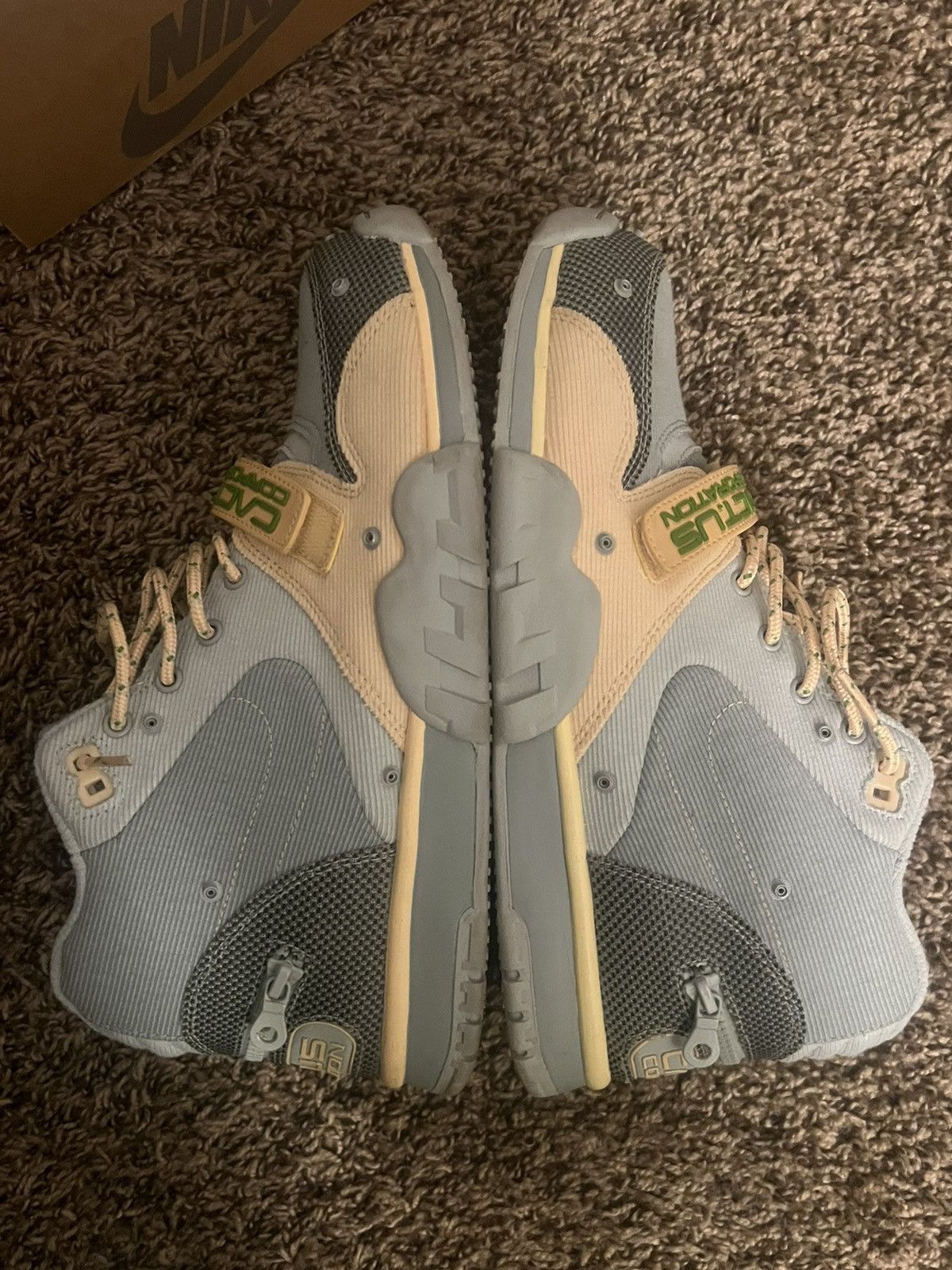 Nike × Travis Scott Nike Travis Scott Air Trainer 1 SP Size US 11.5 / EU 44-45 - 8 Thumbnail
