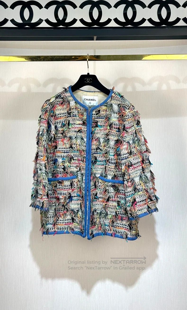 Chanel Chanel Current series, the same colour tassel jacket as Qu Size XS / US 0-2 / IT 36-38 - 1 Thumbnail