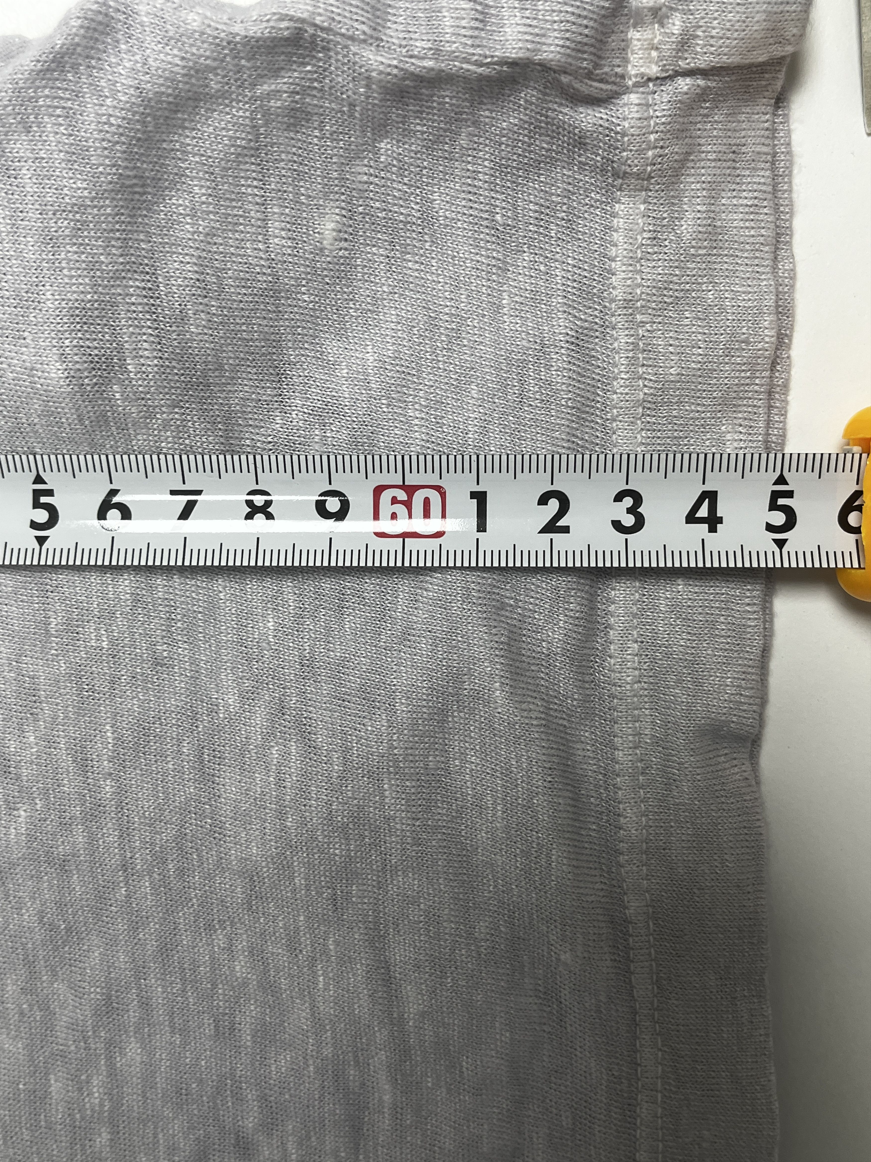 120% Lino 120% Lino Linen Long Sleeve T-Shirt Gray L Size US L / EU 52-54 / 3 - 8 Thumbnail