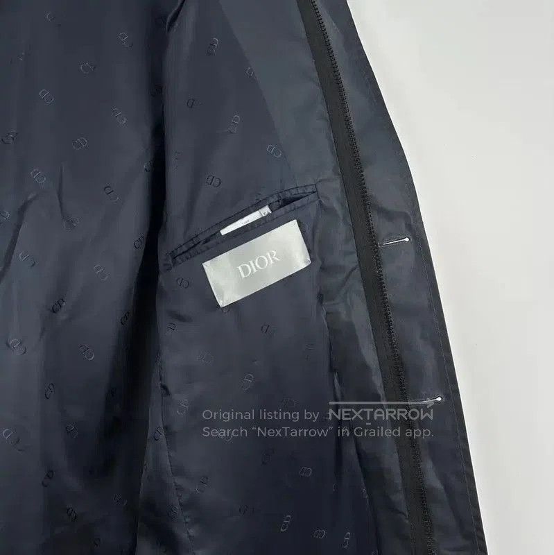 Dior Dior Navy Long Cotton Coat for Men . Size US XL / EU 56 / 4 - 5 Thumbnail