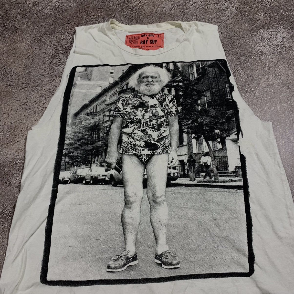 Vintage Vintage Y2K Graphic Tank Top Funny Print Streetwear Baggy L Size US L / EU 52-54 / 3 - 4 Thumbnail