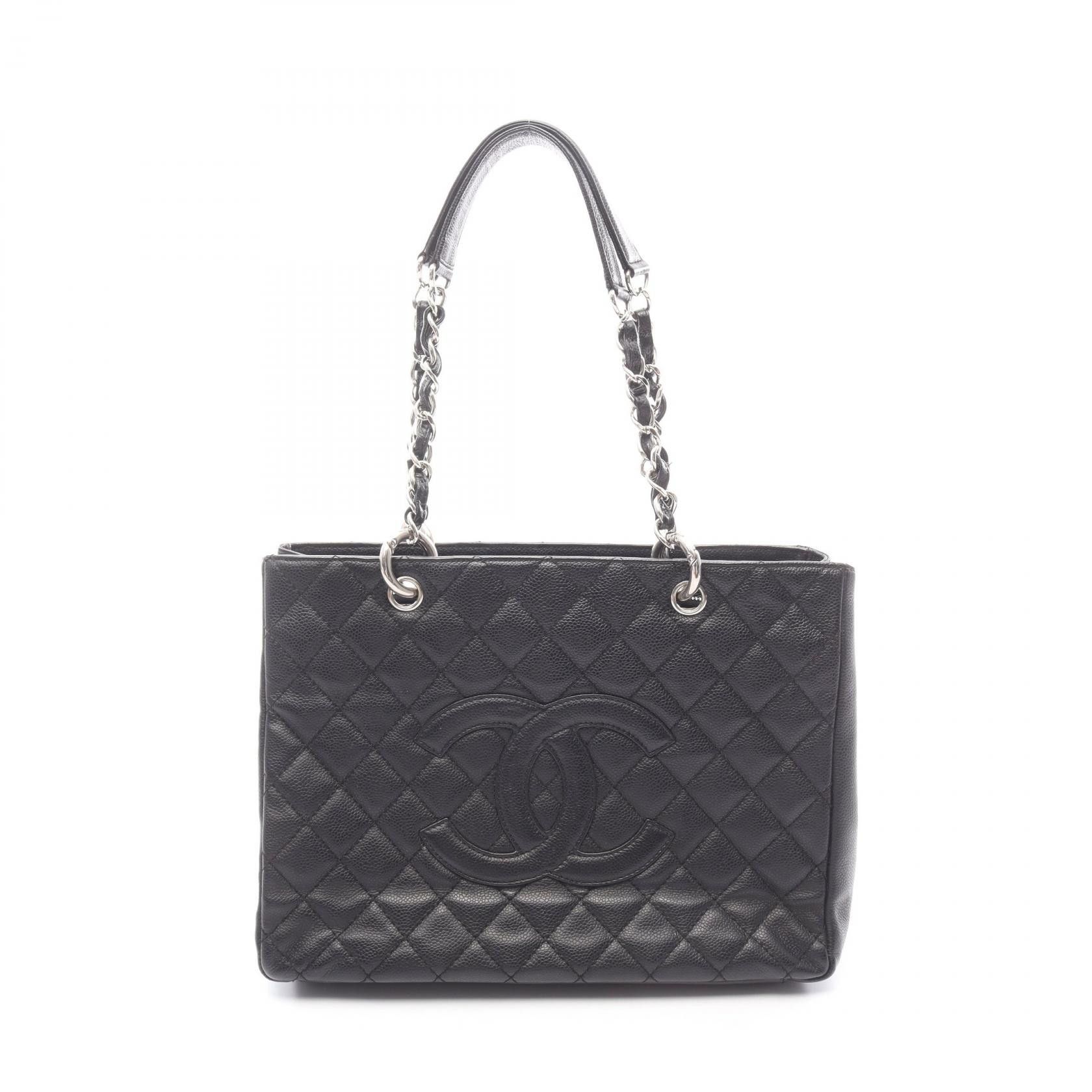 Chanel Chanel CHANEL Matelasse Grand Shopping Caviar Skin Tote Bag Leather Tote Bag A50995 DUTY FREE for USA Size ONE SIZE - 1 Thumbnail