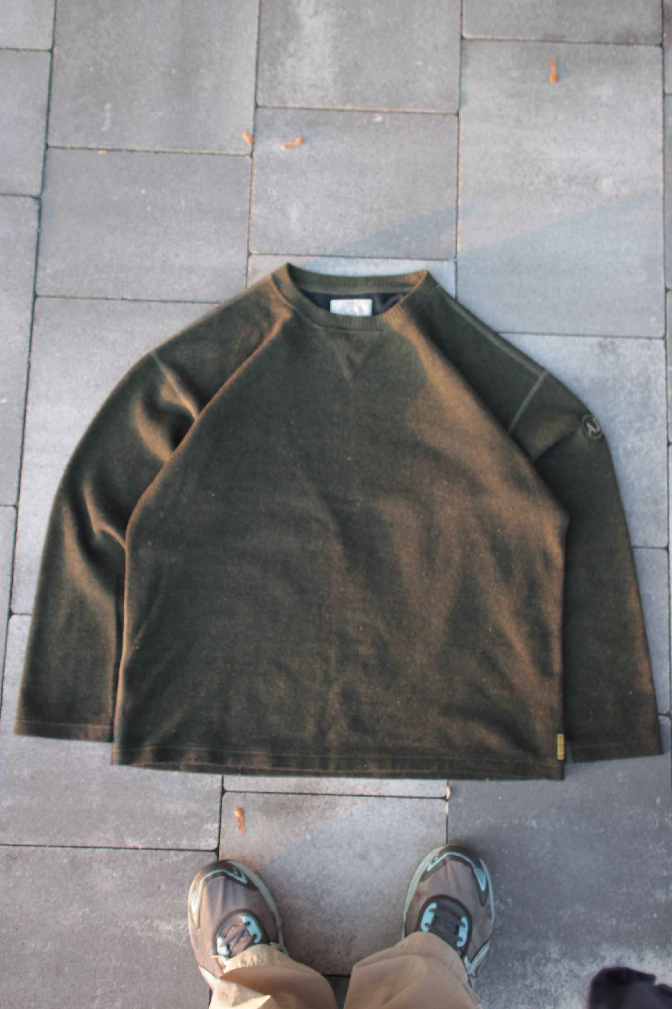 Armani × Designer × Vintage Vintage ARMANI JEANS LANA WOOL SWEATER MADE IN ITALY Size US L / EU 52-54 / 3 - 1 Thumbnail