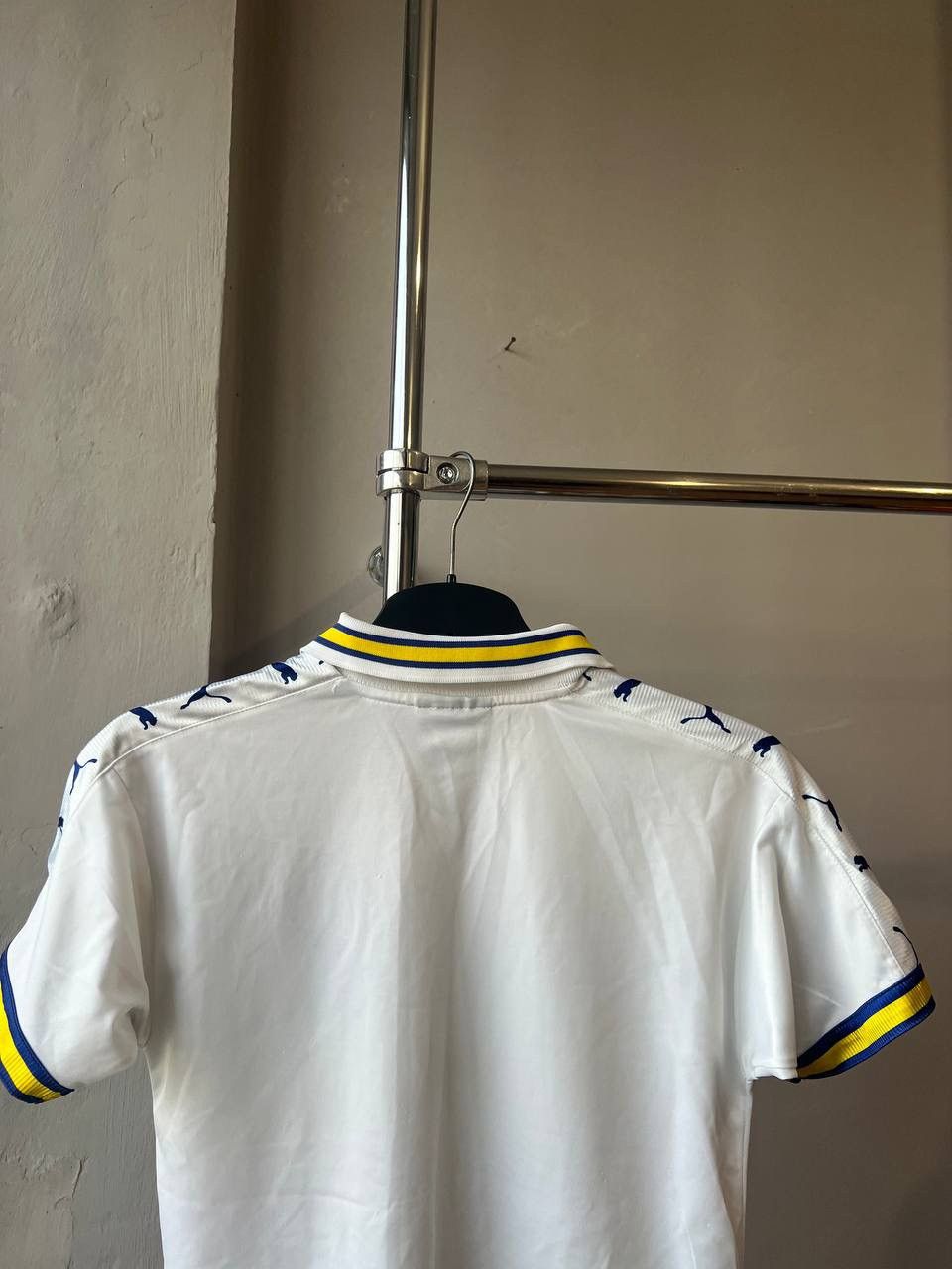 Puma 1998/2000 LEEDS UNITED HOME SOCCER JERSEY FOOTBALL SHIRT 32 Size US XS / EU 42 / 0 - 16 Thumbnail