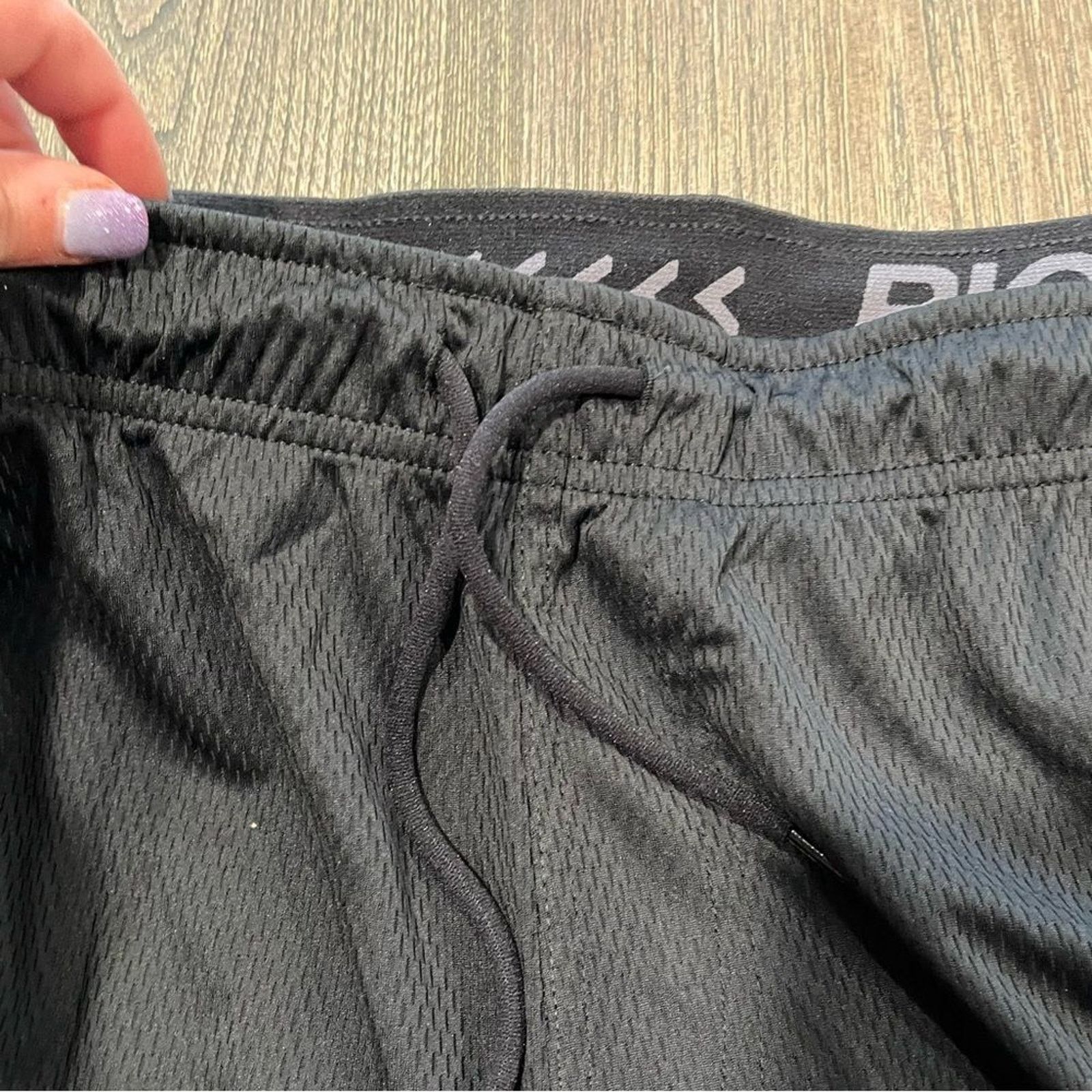 Vintage NWT Johnny Bigg Active Textured Knit Shorts Black Size 7X Size US 44 / EU 60 - 5 Thumbnail