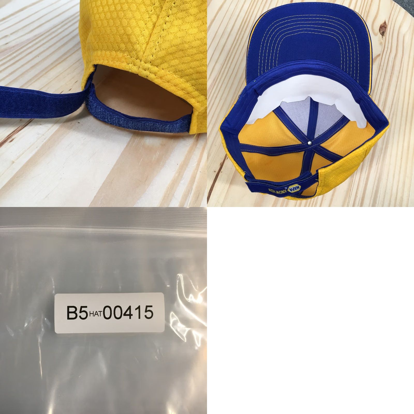 Vintage NAPA Racing Chase Elliot 9 Baseball Cap Blue Yellow One Size Unisex Size ONE SIZE - 8 Thumbnail