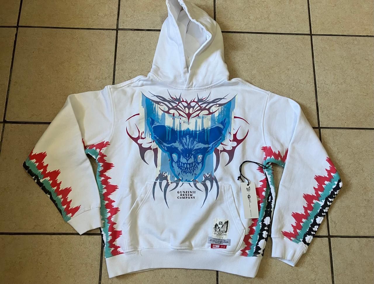 Other GUNZINII White Hoodie Size US XS / EU 42 / 0 - 1 Thumbnail