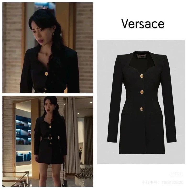 Versace Versace Dark Glory blazer Size S / US 4 / IT 40 - 6 Thumbnail