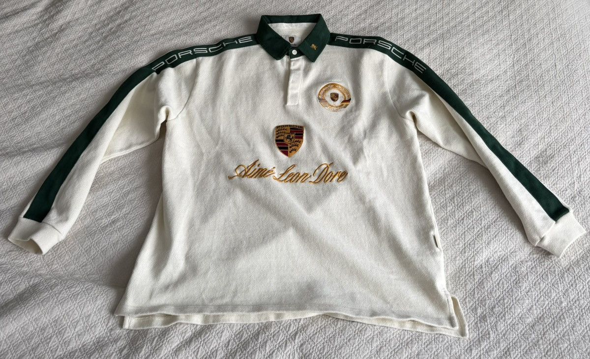 Aime Leon Dore ALD / Porsche 993 Turbo Heritage Long Sleeve Rugby
