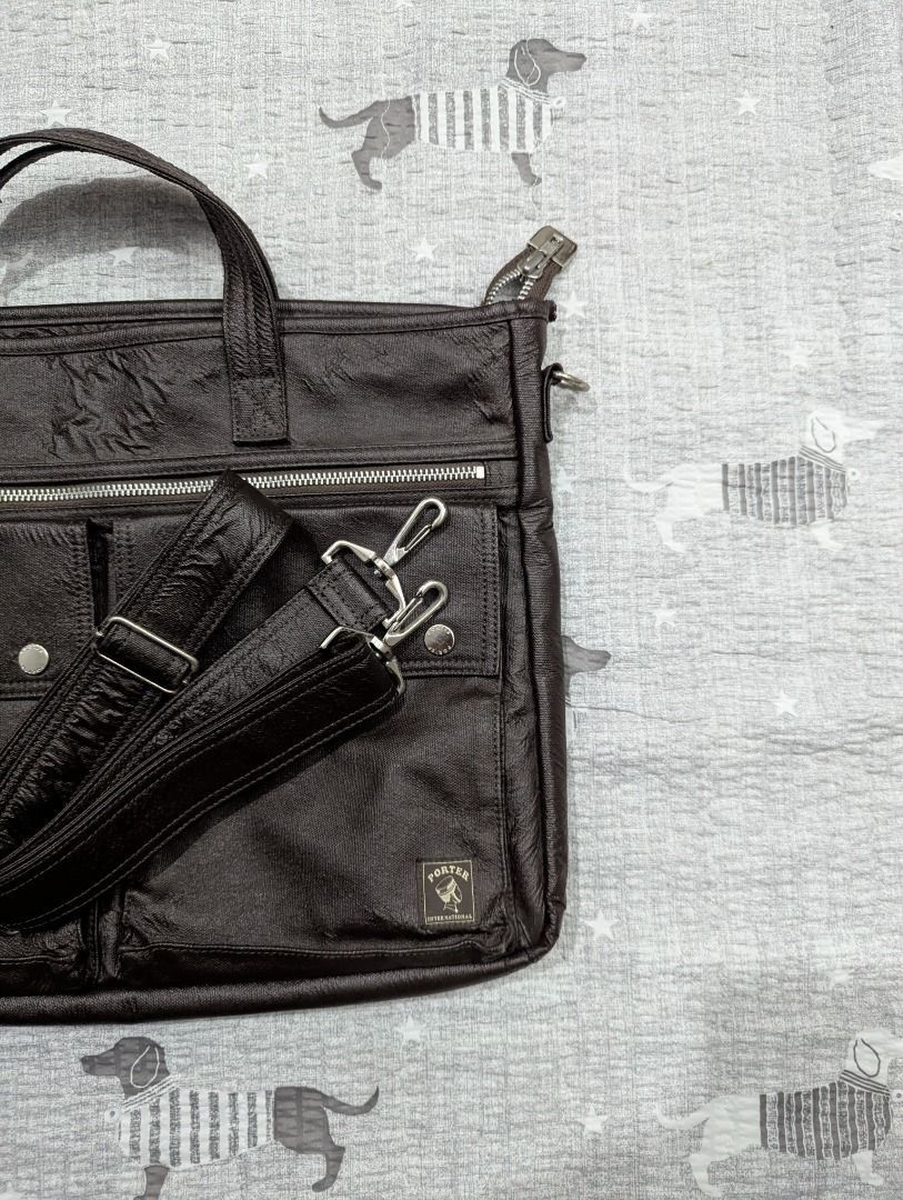 Porter Porter International Japan Messenger Briefcase Bag Size ONE SIZE - 3 Thumbnail